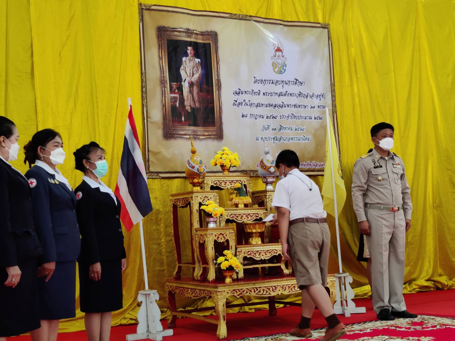 พช.พรรณานิคม : จัดกิจกรรมเฉลิมพระเกียรติเนื่องในวันเฉลิมพระชนมพรรษาสมเด็จพระนางเจ้าสิริกิติ์ พระบรมราชินีนาถ พระบรมราชชนนีพันปีหลวง 12 สิงหาคม 2564