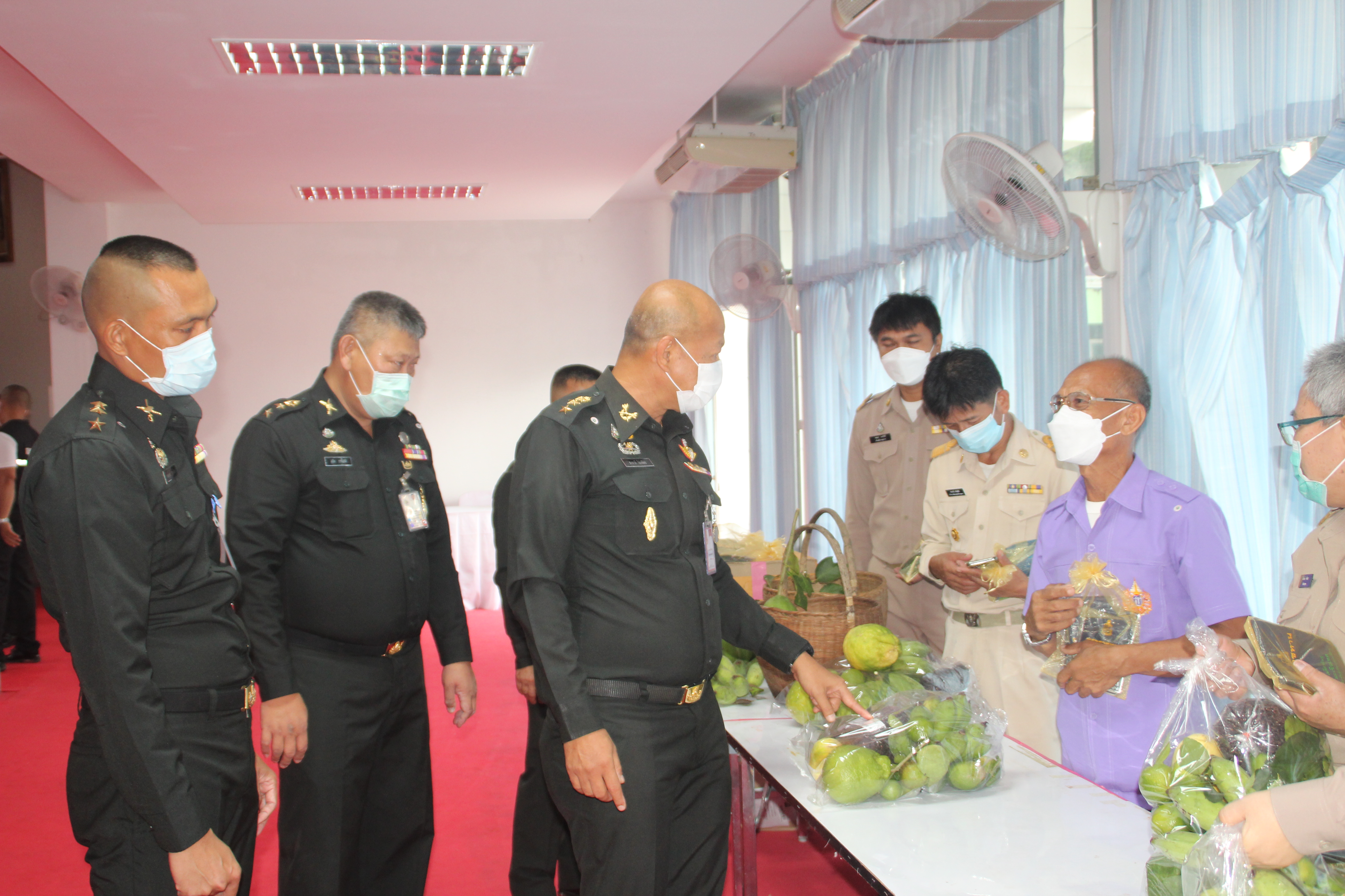 พช.สกลนคร : รับมอบเมล็ดพันธ์ผักพระราชทาน