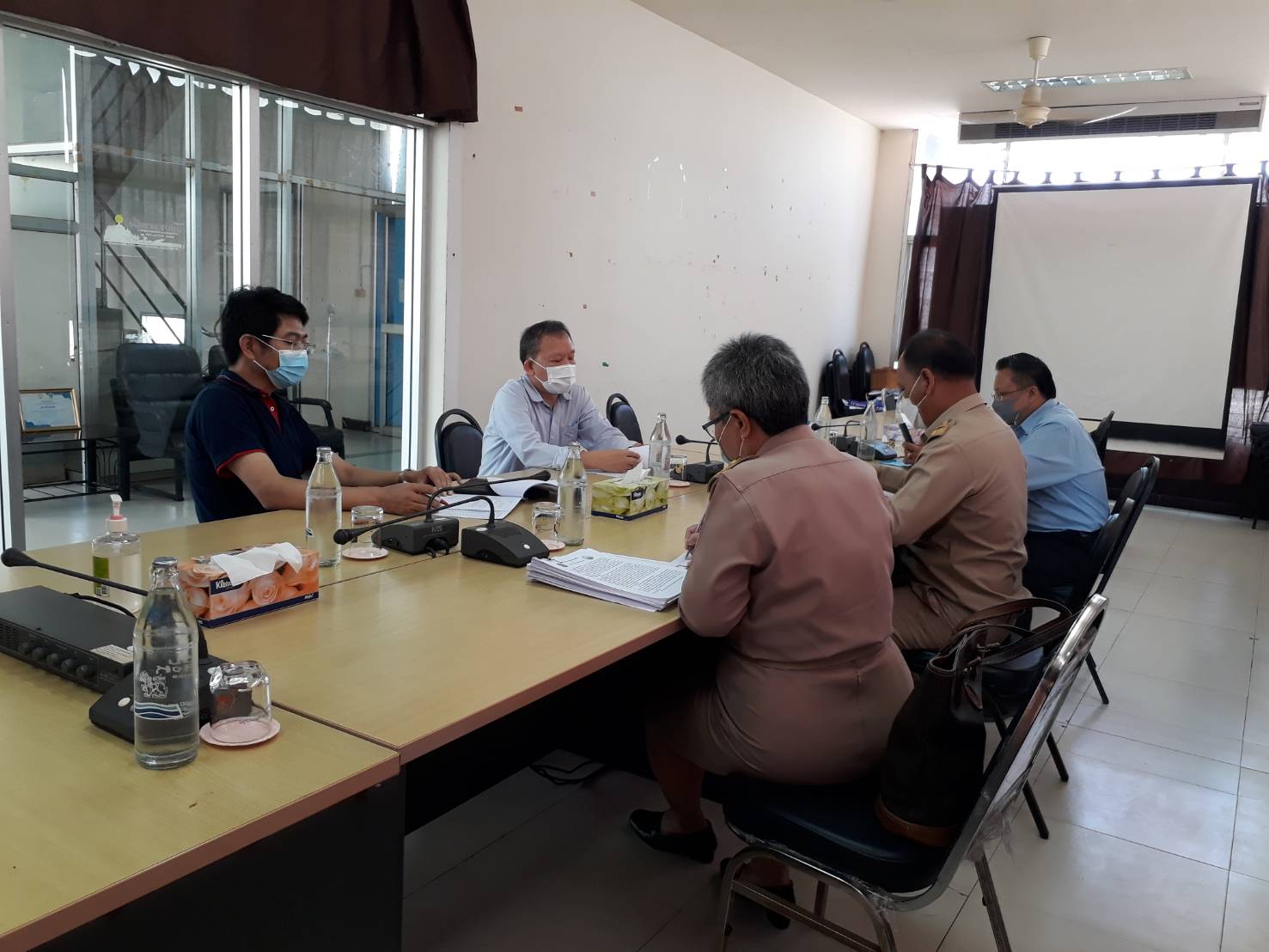 พจ.สกลนคร : ประชุมคณะกรรมการบริษัทประชารัฐรักษามัคคีสกลนคร (วิสาหกิจเพื่อสังคม) จำกัด