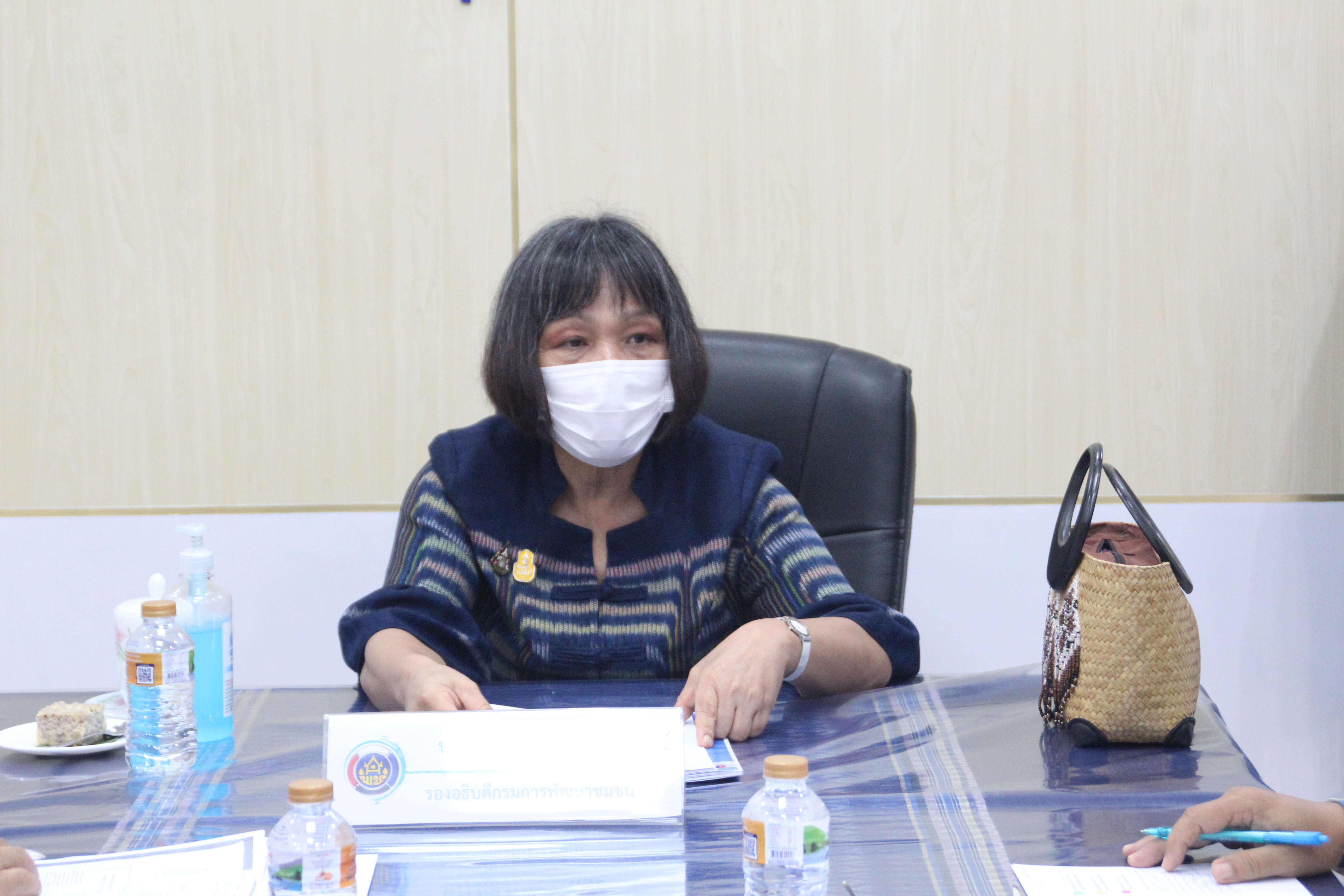 รองฯ อธิบดี พช. : ติดตามการดำเนินงานสำนักงานพัฒนาชุมชนจังหวัดสกลนคร