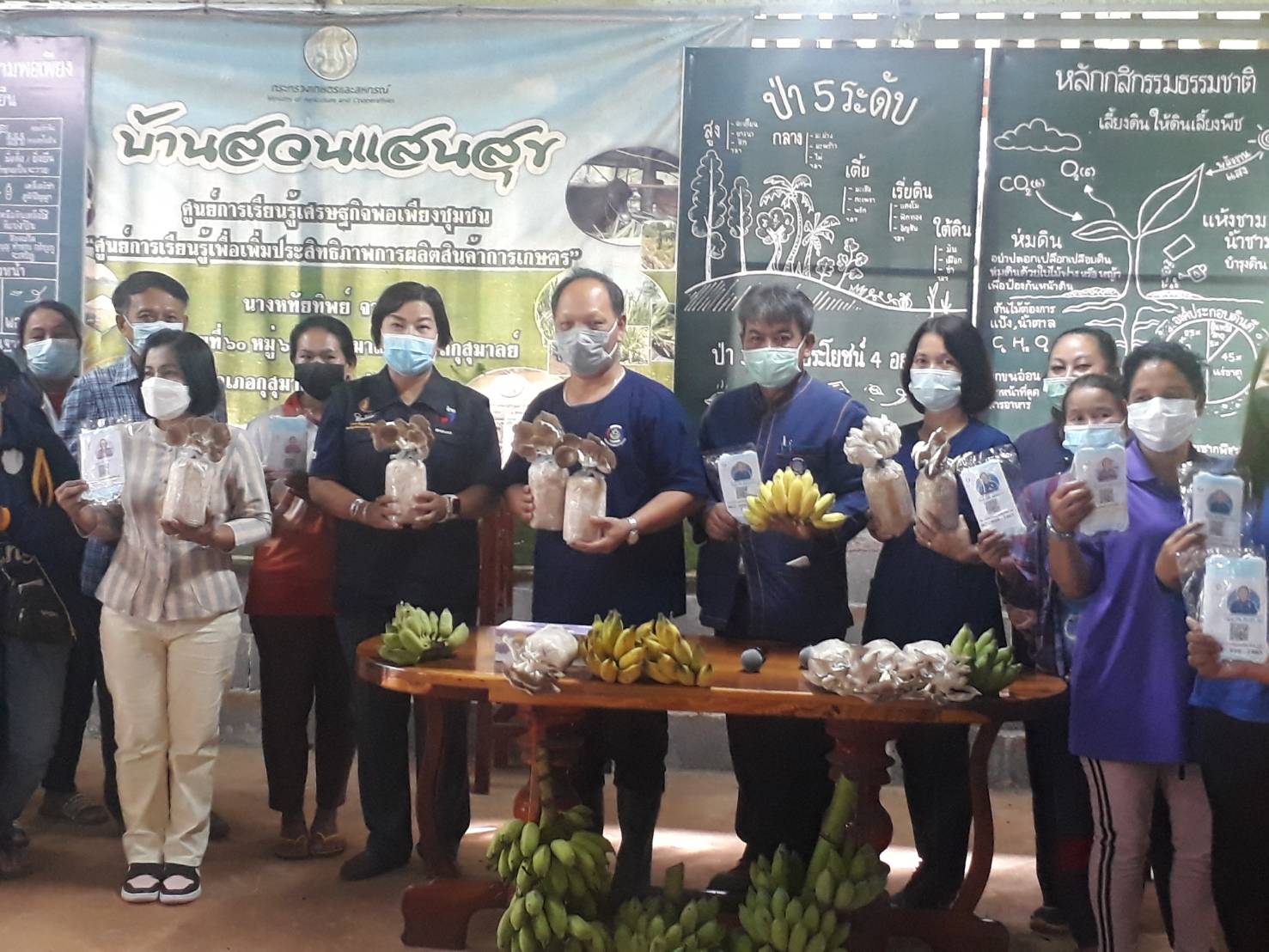 พจ.สกลนคร : ติดตามและสนับสนุนการดำเนินงานศูนย์ผู้นำจิตอาสาพัฒนาชุมชน