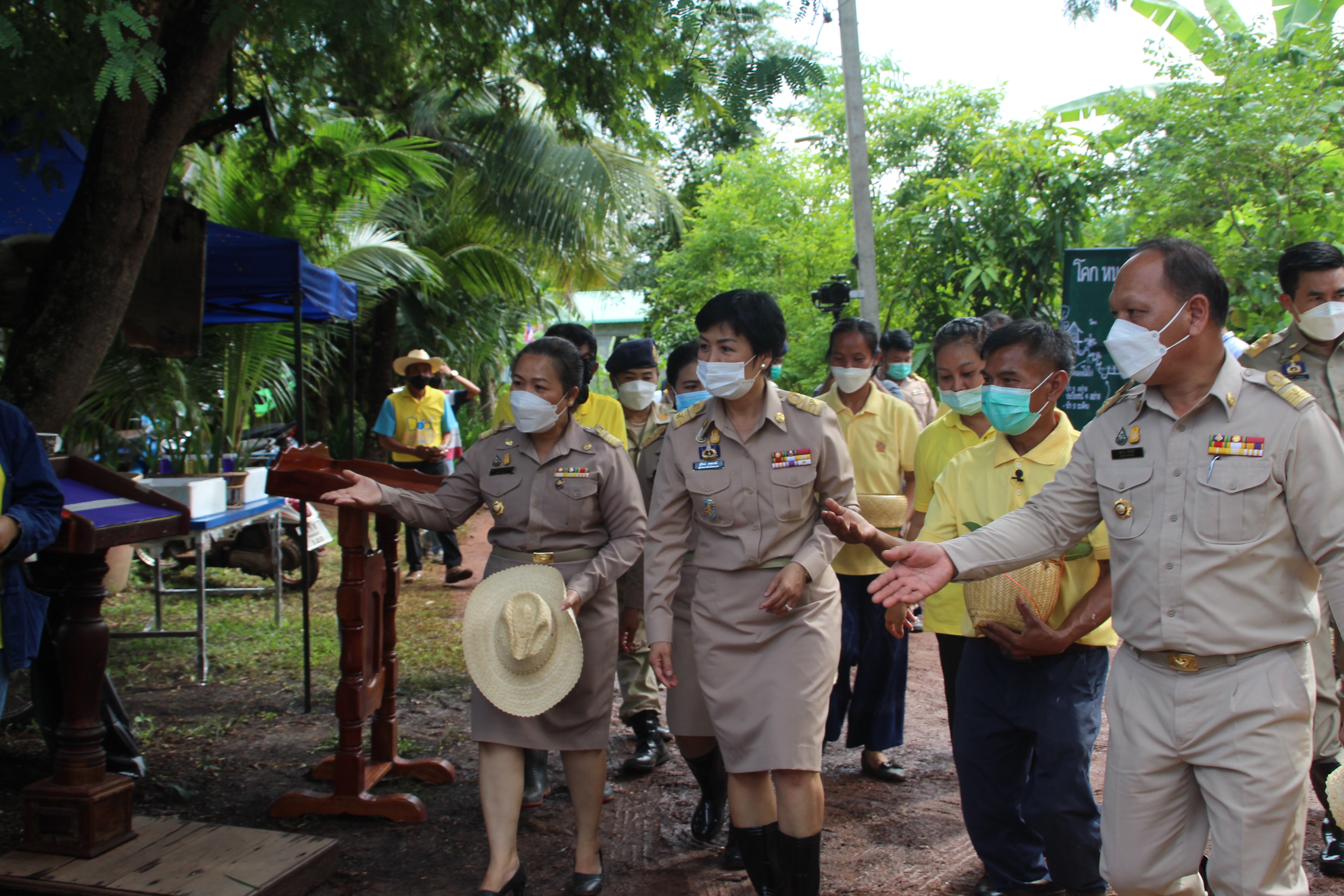 ผู้ว่าฯ สกลนคร : ร่วมพิธีเปิดศูนย์ผู้นำจิตอาสาพัฒนาชุมชน กรมการพัฒนาชุมชน