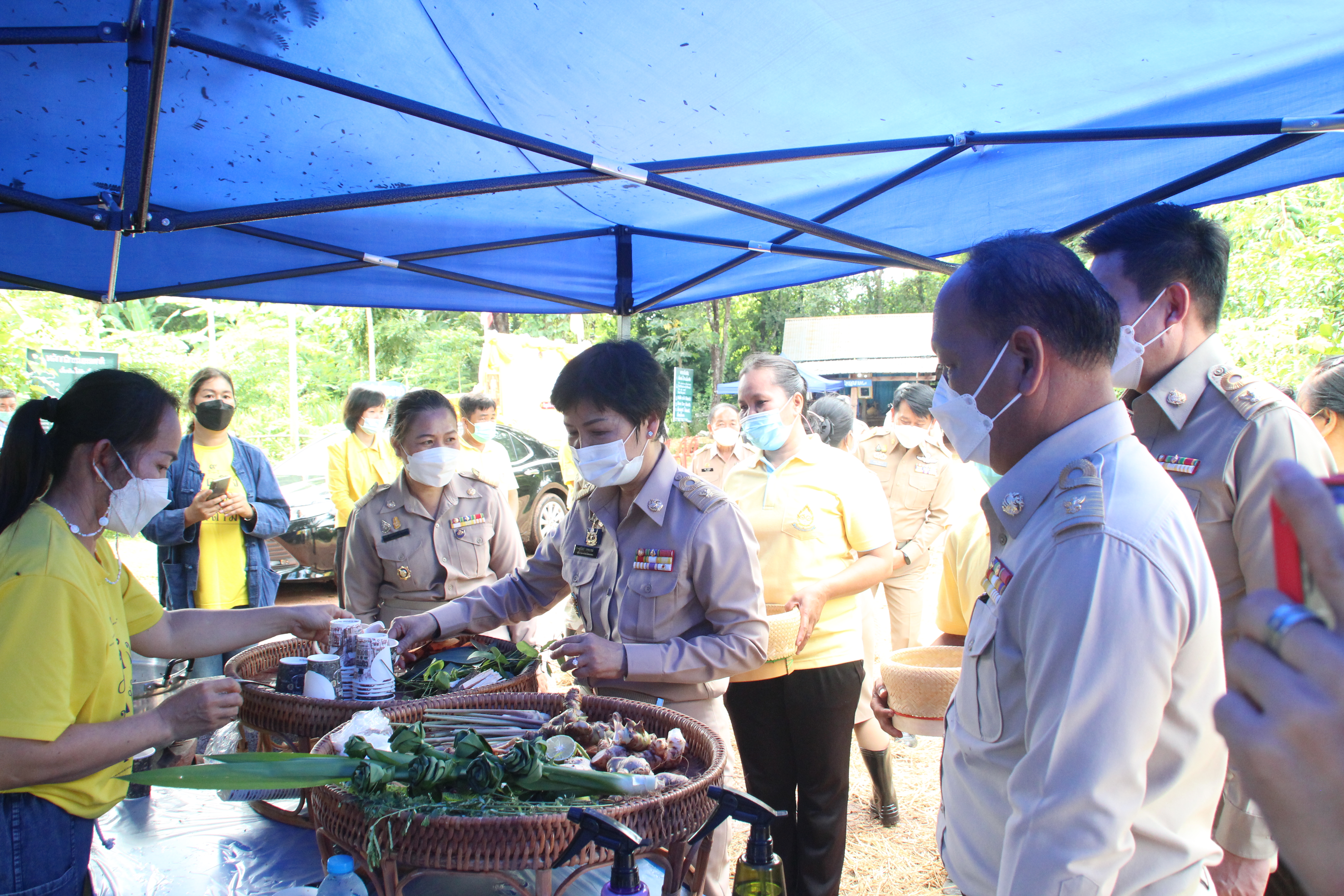 ผู้ว่าฯ สกลนคร : ร่วมพิธีเปิดศูนย์ผู้นำจิตอาสาพัฒนาชุมชน กรมการพัฒนาชุมชน