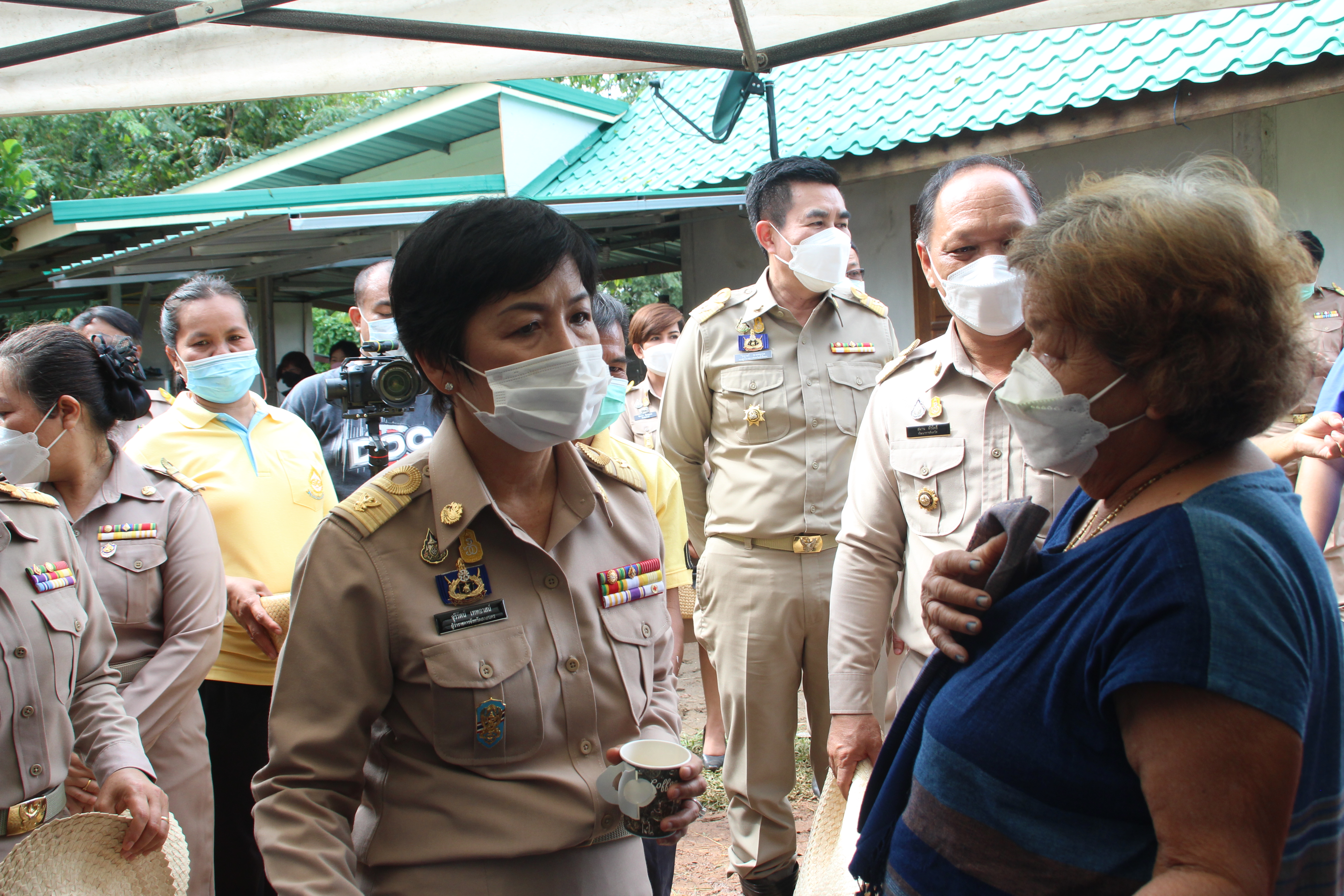 ผู้ว่าฯ สกลนคร : ร่วมพิธีเปิดศูนย์ผู้นำจิตอาสาพัฒนาชุมชน กรมการพัฒนาชุมชน