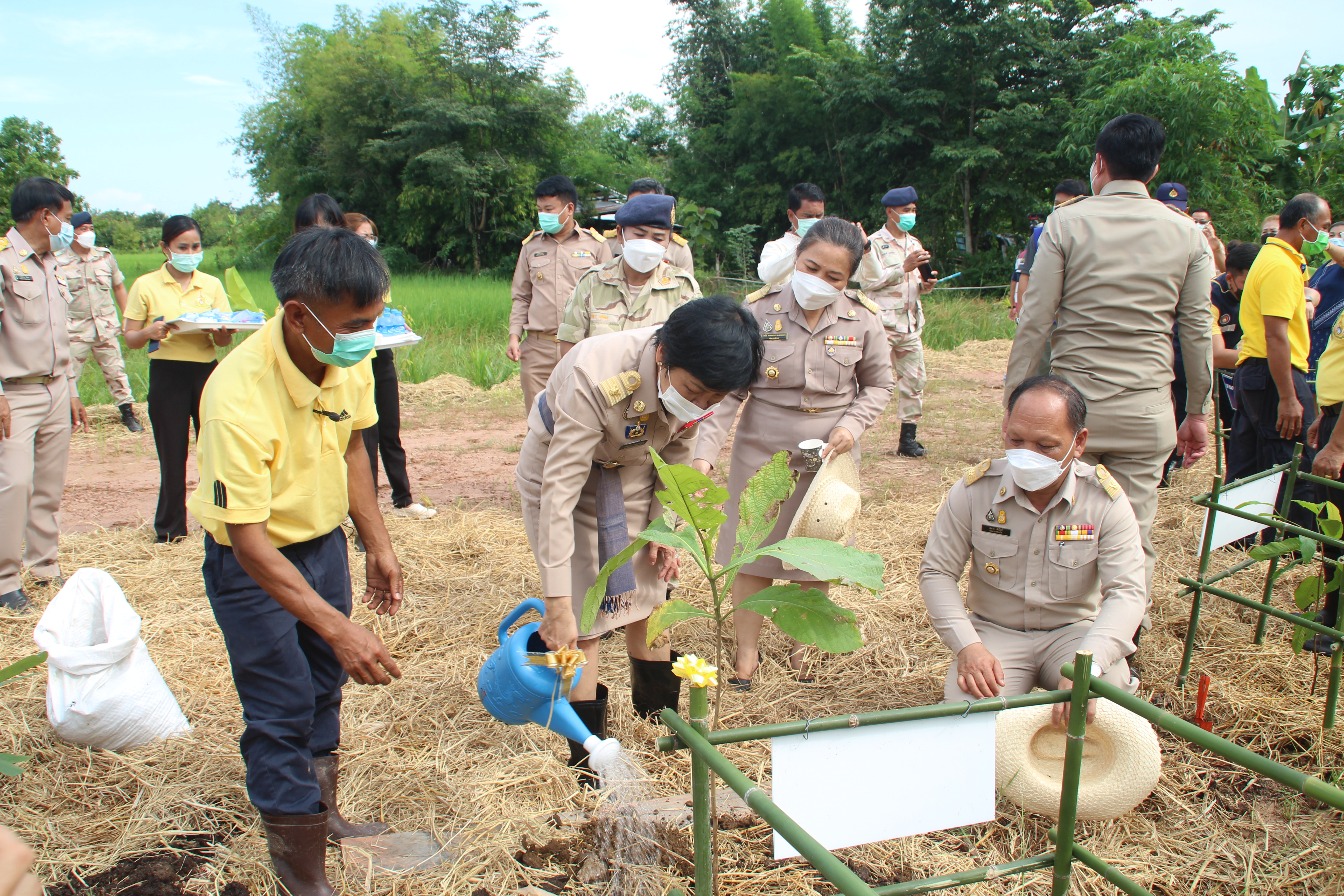 ผู้ว่าฯ สกลนคร : ร่วมพิธีเปิดศูนย์ผู้นำจิตอาสาพัฒนาชุมชน กรมการพัฒนาชุมชน