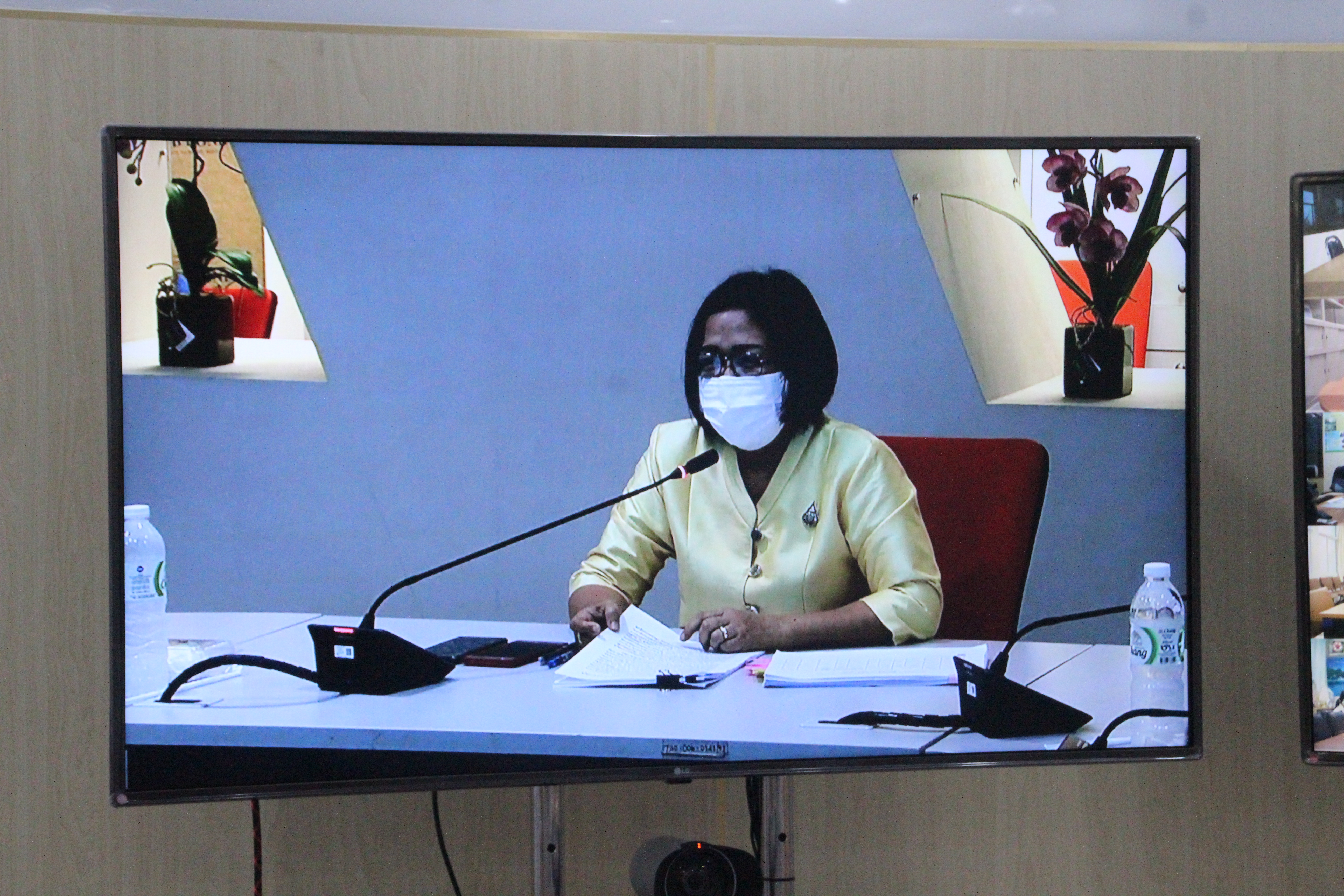 พช.สกลนคร : ร่วมประชุมชี้แจงแนวทางการตรวจสอบและปรับปรุงรายการบัญชี ณ วันสิ้นปีงบประมาณ พ.ศ. 2564