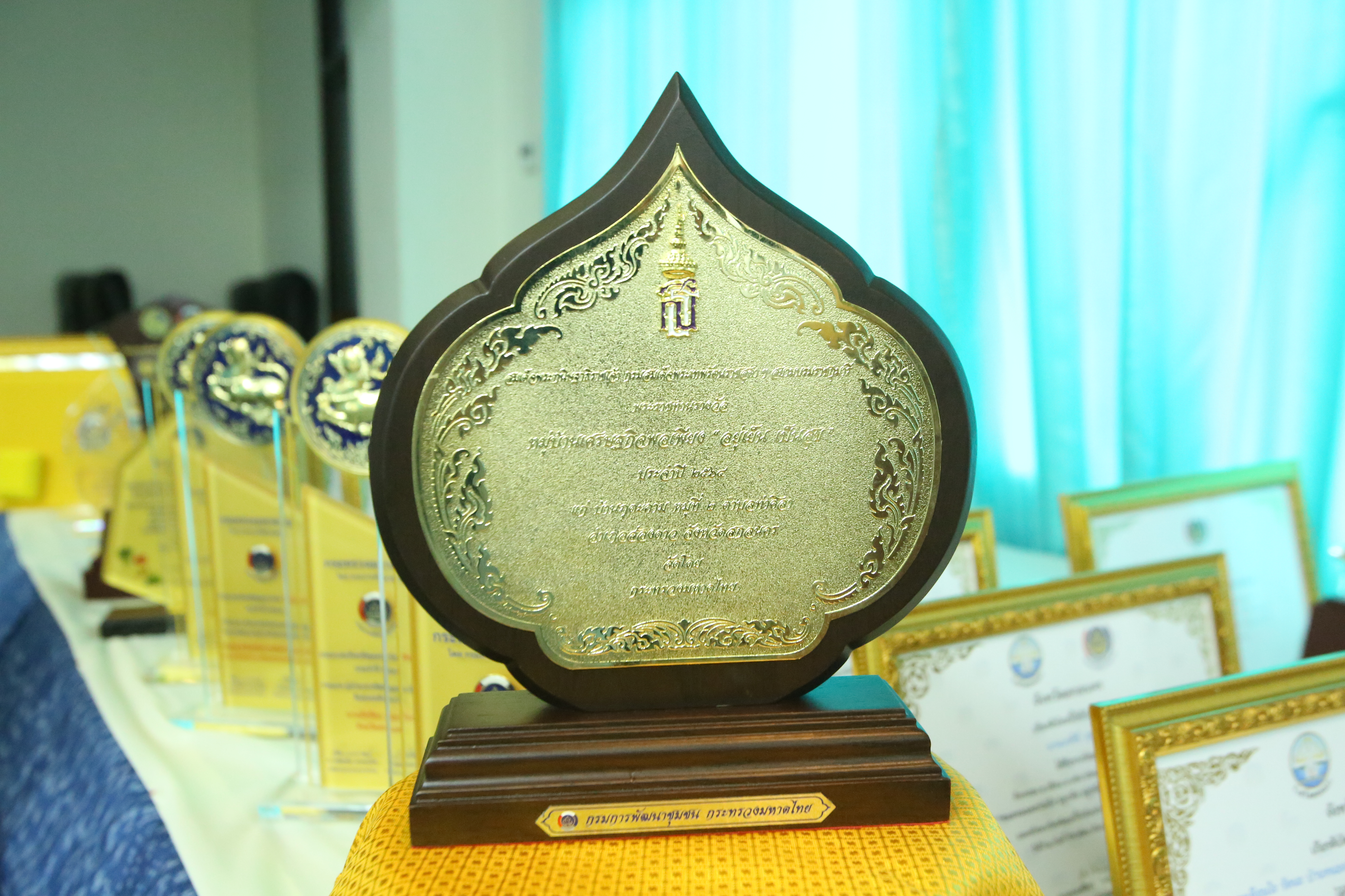 จังหวัดสกลนคร : จัดงานมหกรรมรวมพลังคนดีแห่งแผ่นดินและเชิดชูเกียรติกิจกรรมเครือข่ายพัฒนาชุมชนดีเด่น ประจำปี 2564