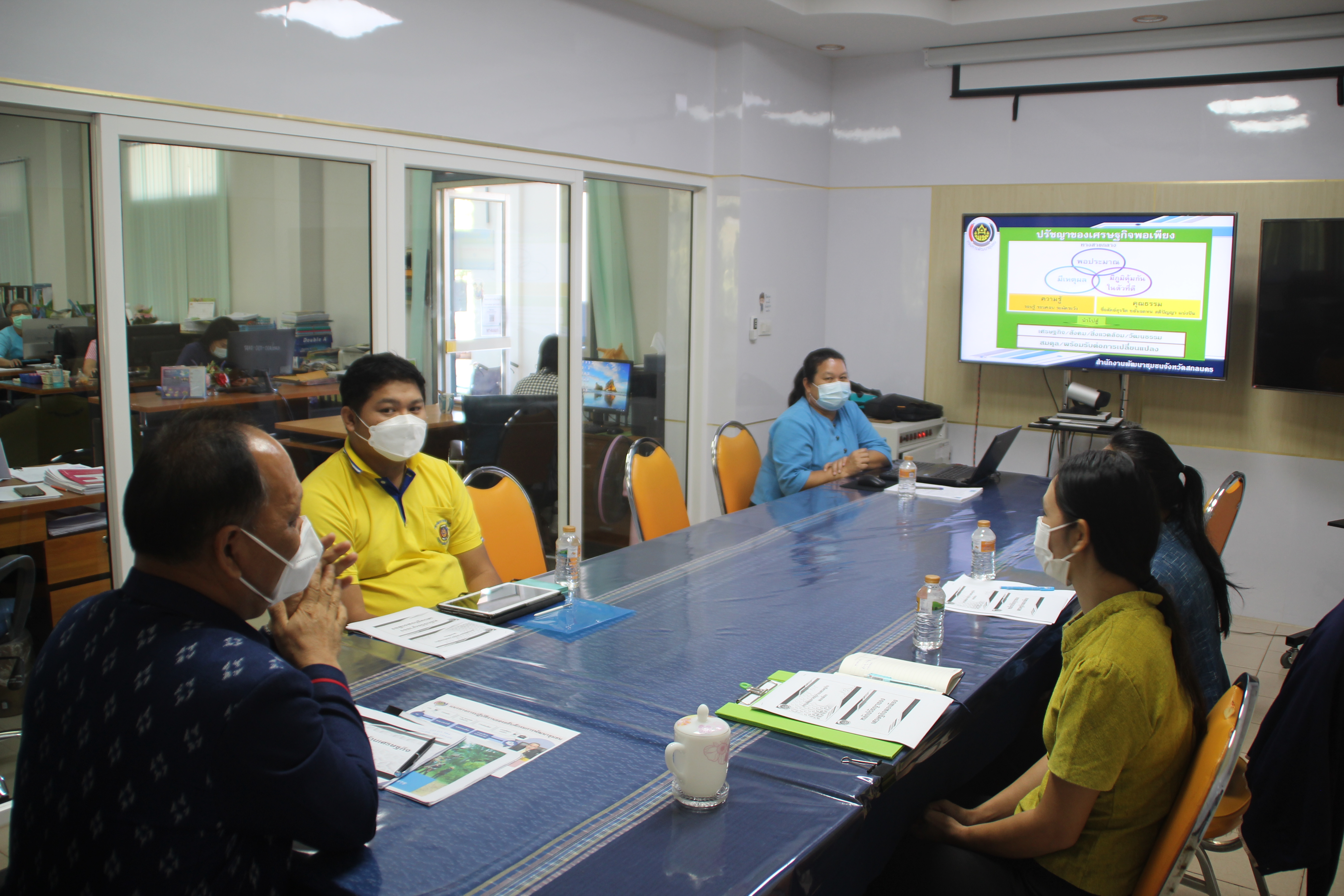 พช.สกลนคร : ฝึกอบรมหลักสูตรก่อนการปฏิบัติงานอาสาพัฒนา (อสพ.) รุ่นที่ 73