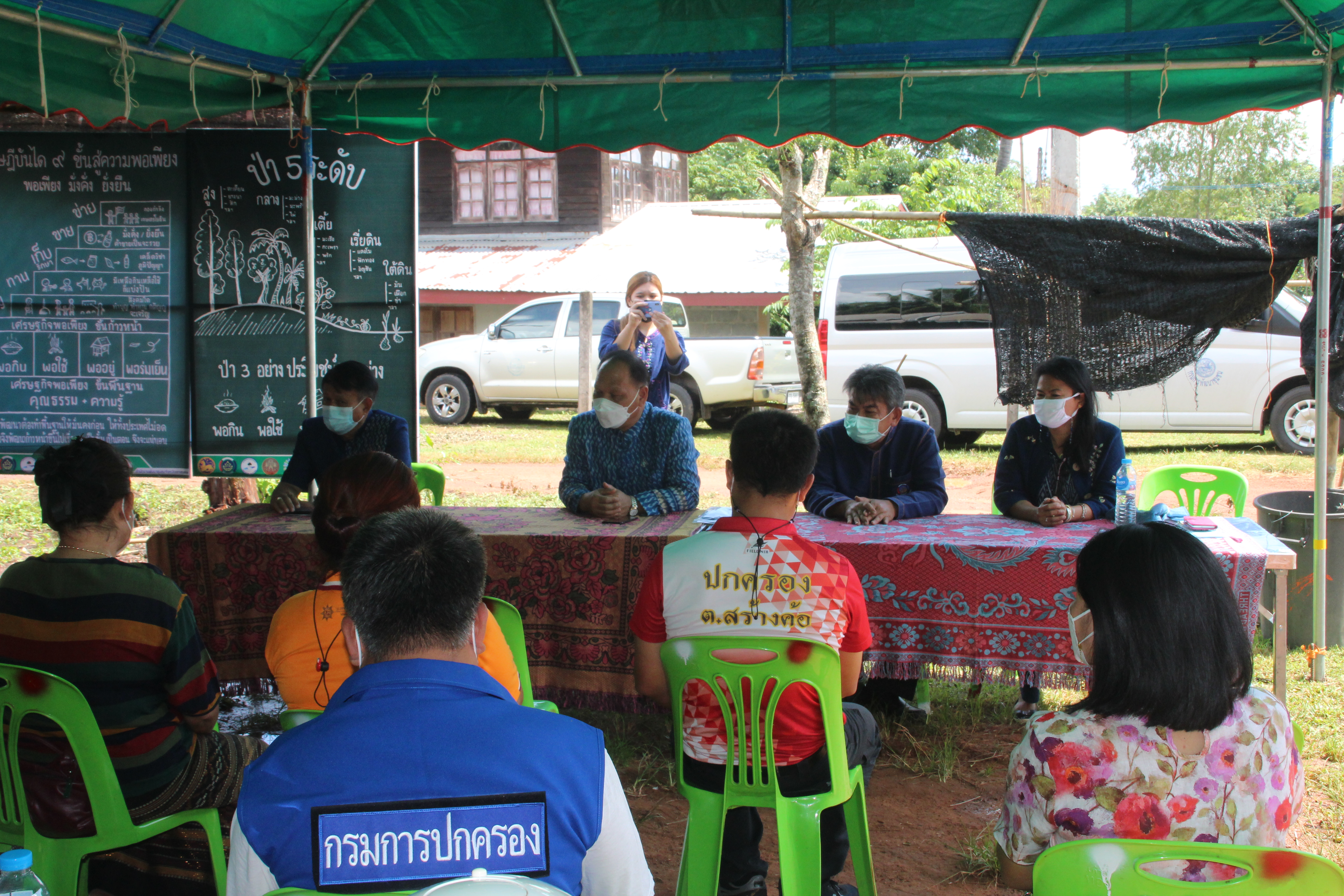 พจ.สกลนคร : ติดตามและสนับสนุนการดำเนินงานศูนย์ผู้นำจิตอาสาพัฒนาชุมชน ครั้งที่ 2