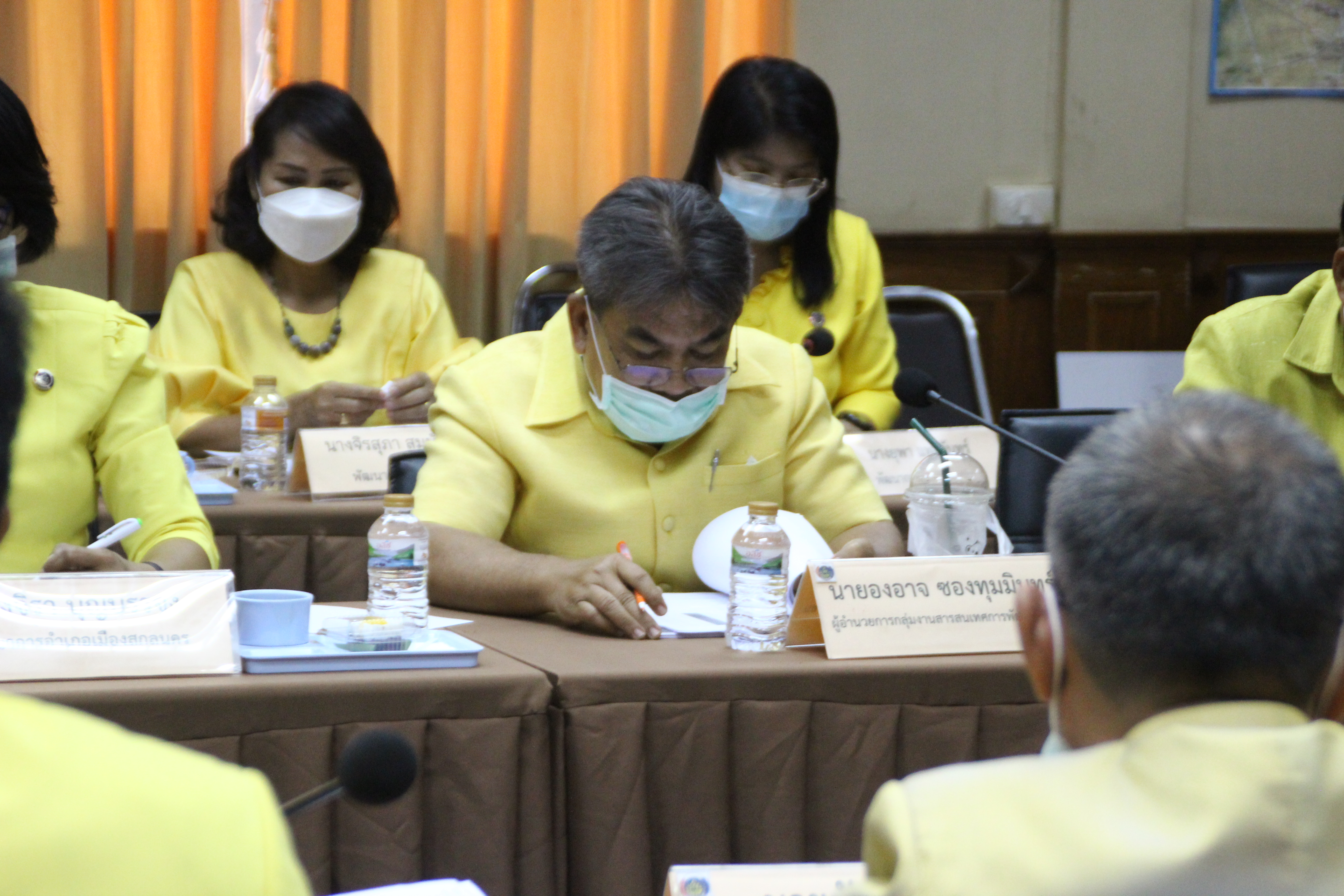 พช.สกลนคร : ประชุมผู้บริหารและนักวิชาการพัฒนาชุมชนจังหวัดสกลนคร ครั้งที่ 10/2564