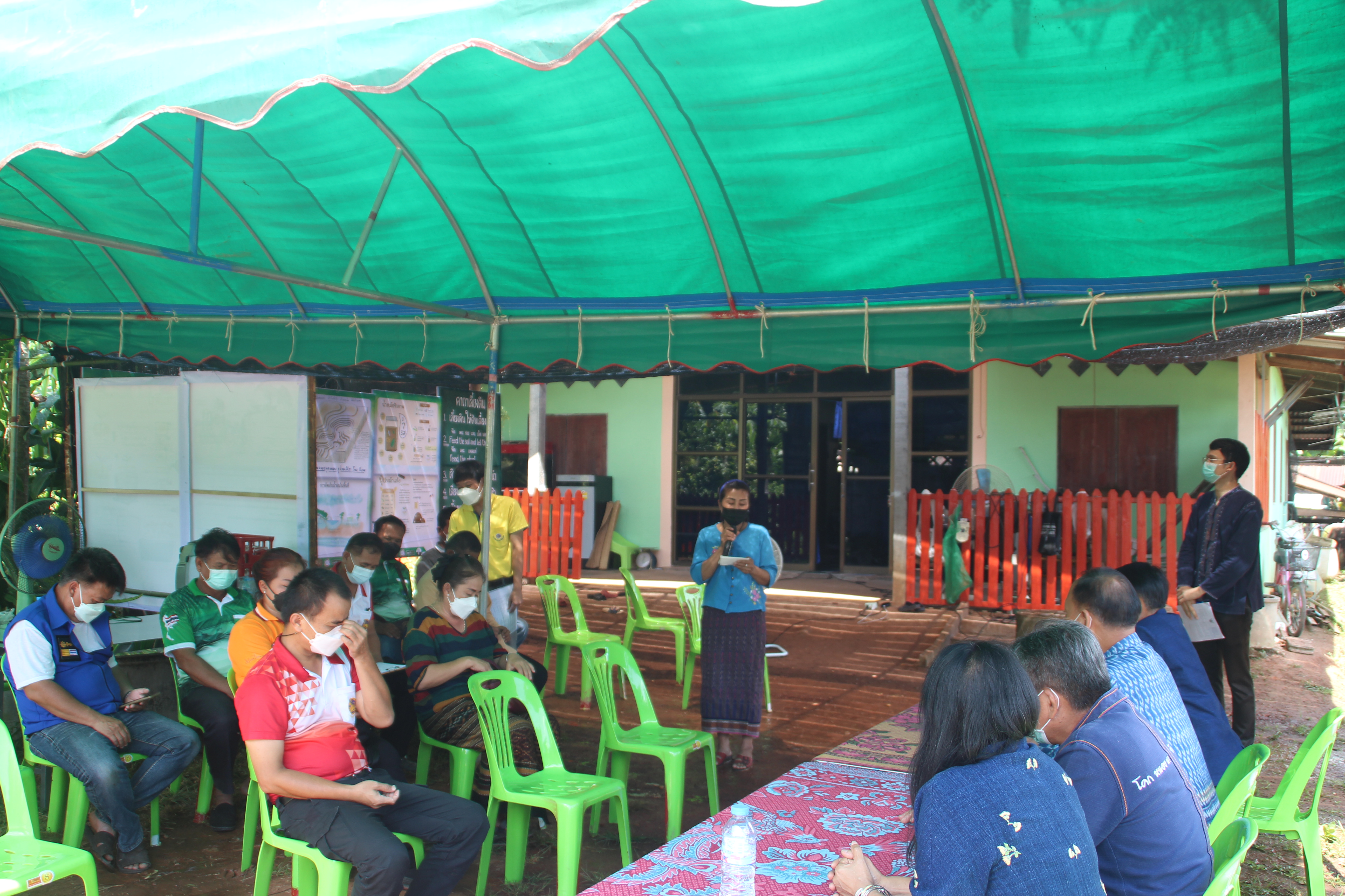 พจ.สกลนคร : ติดตามและสนับสนุนการดำเนินงานศูนย์ผู้นำจิตอาสาพัฒนาชุมชน ครั้งที่ 2