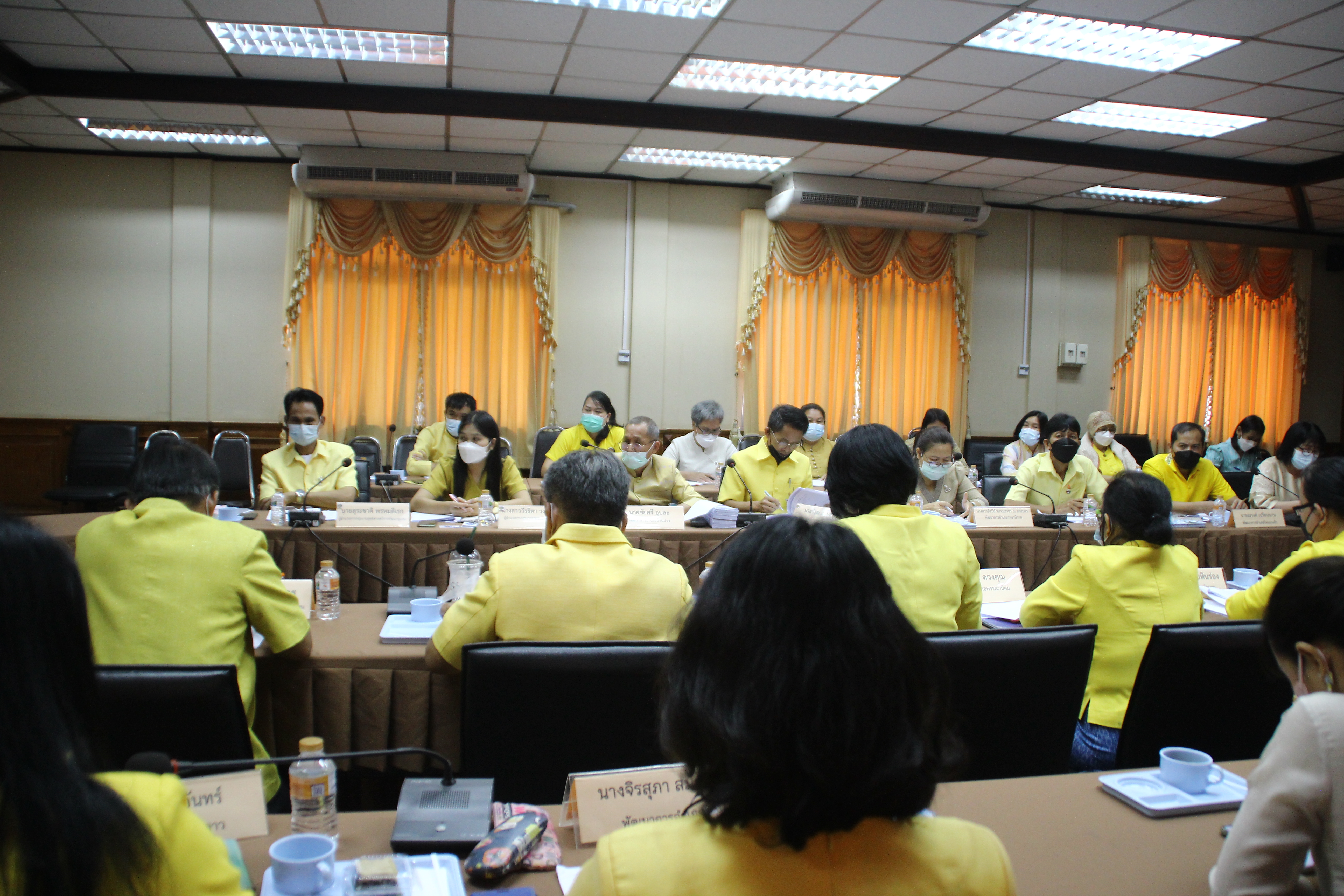 พช.สกลนคร : ประชุมผู้บริหารและนักวิชาการพัฒนาชุมชนจังหวัดสกลนคร ครั้งที่ 10/2564