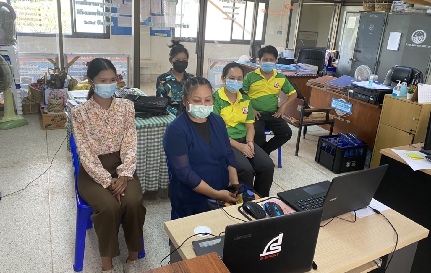 พช.สกลนคร : ร่วมประชุมติดตามการรายงานความก้าวหน้า และการรายงานฐานข้อมูล “โคก หนอง นา พัฒนาชุมชน”