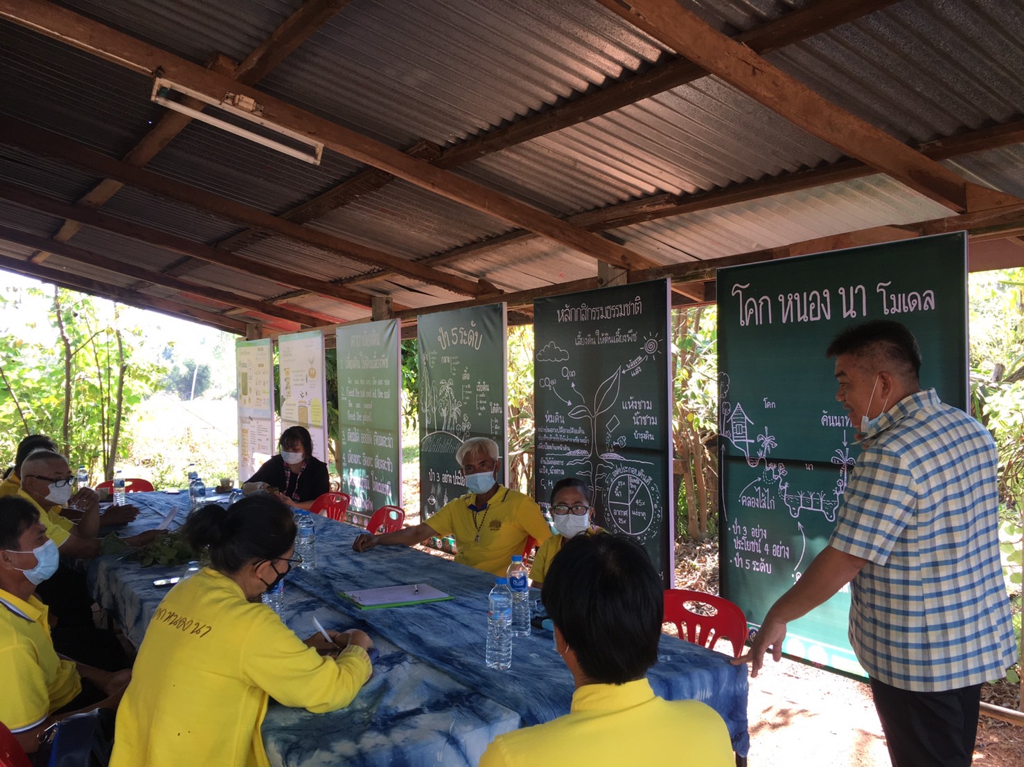 พจ.สกลนคร : ติดตามและสนับสนุนการดำเนินงานศูนย์ผู้นำจิตอาสาพัฒนาชุมชน ครั้งที่ 6