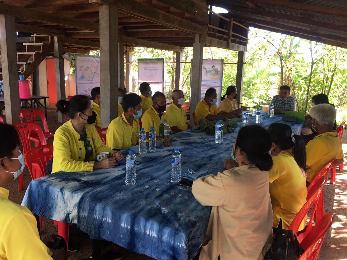 พจ.สกลนคร : ติดตามและสนับสนุนการดำเนินงานศูนย์ผู้นำจิตอาสาพัฒนาชุมชน ครั้งที่ 6