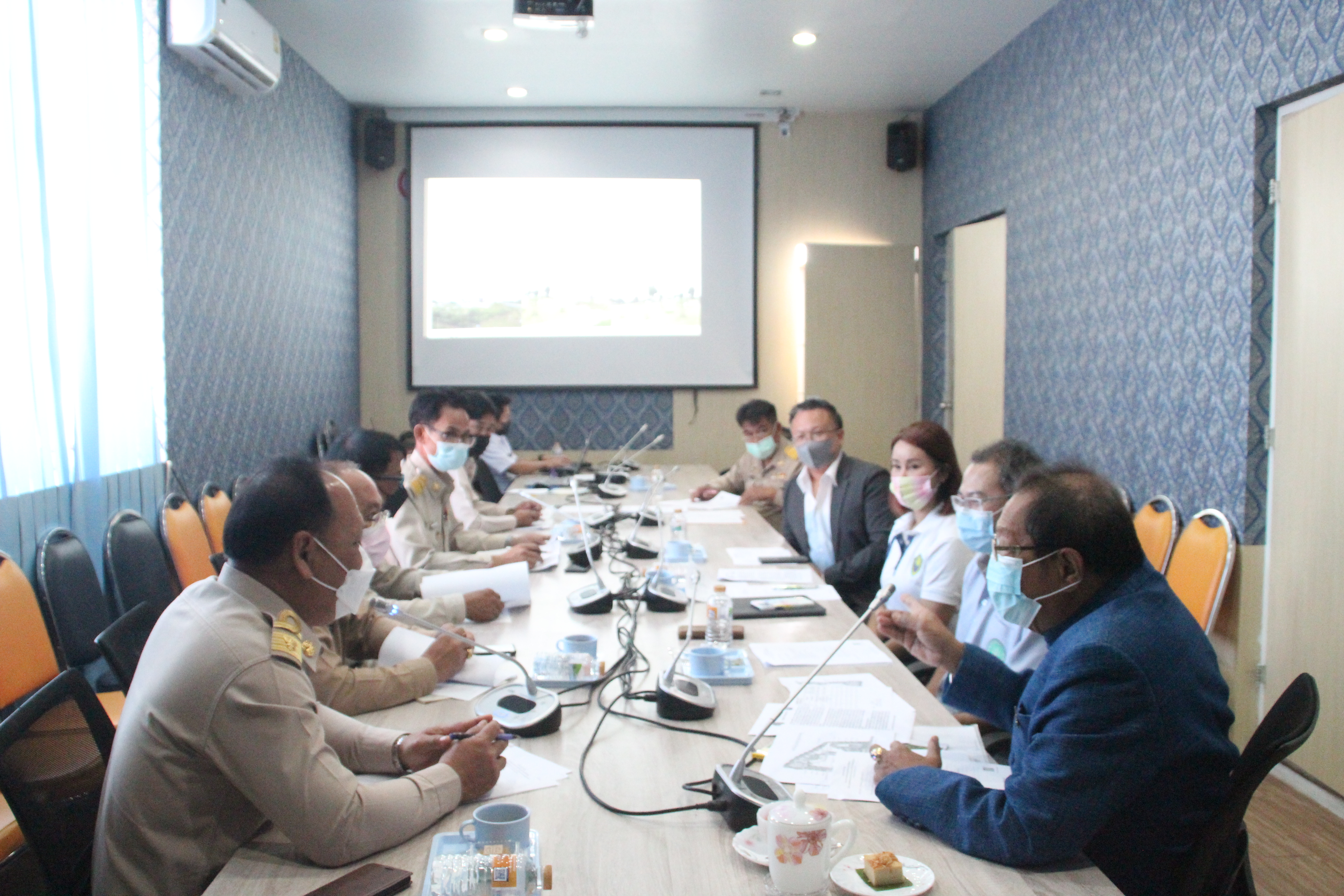 พจ.สกลนคร : ร่วมประชุมหารือเพื่อเตรียมพร้อมการประชุมส่วนราชการ/คณะทำงานฟาร์มประชารัฐ