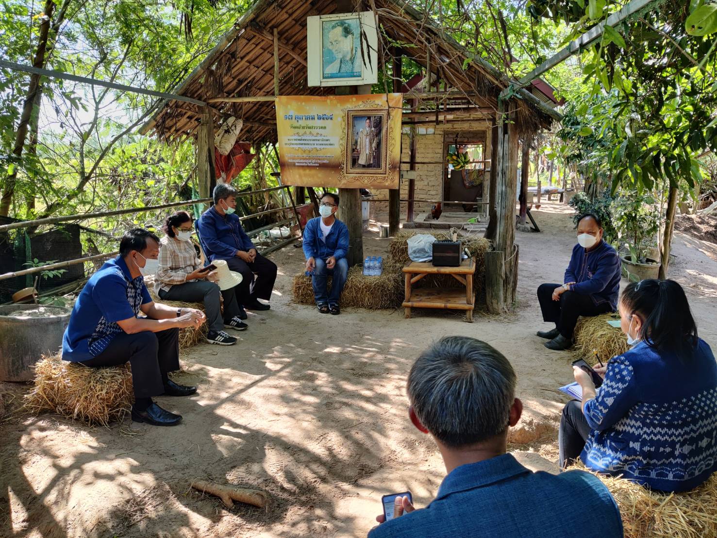 พจ.สกลนคร : ติดตามและสนับสนุนการดำเนินงานศูนย์ผู้นำจิตอาสาพัฒนาชุมชน ครั้งที่ 4
