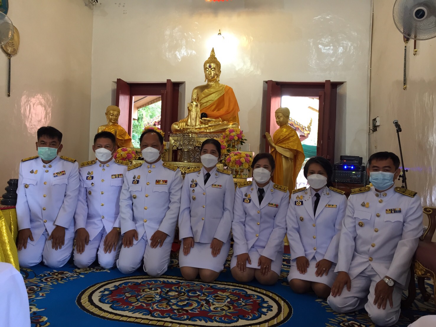 พช. สกลนคร : ร่วมทอดกฐินพระราชทาน กรมการพัฒนาชุมชน