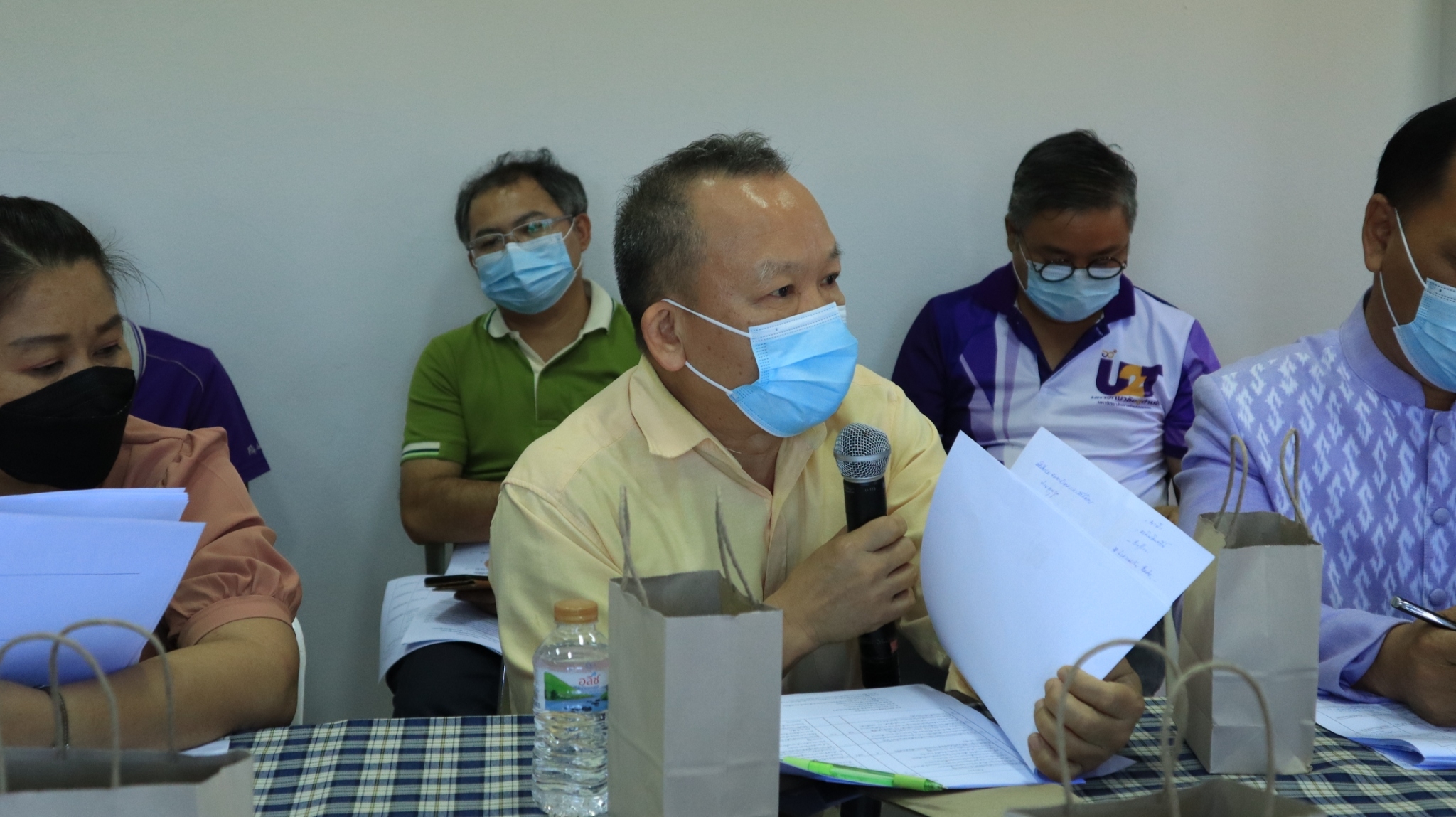 พจ.สกลนคร : ร่วมประชุมส่วนราชการ/คณะทำงานฟาร์มประชารัฐ