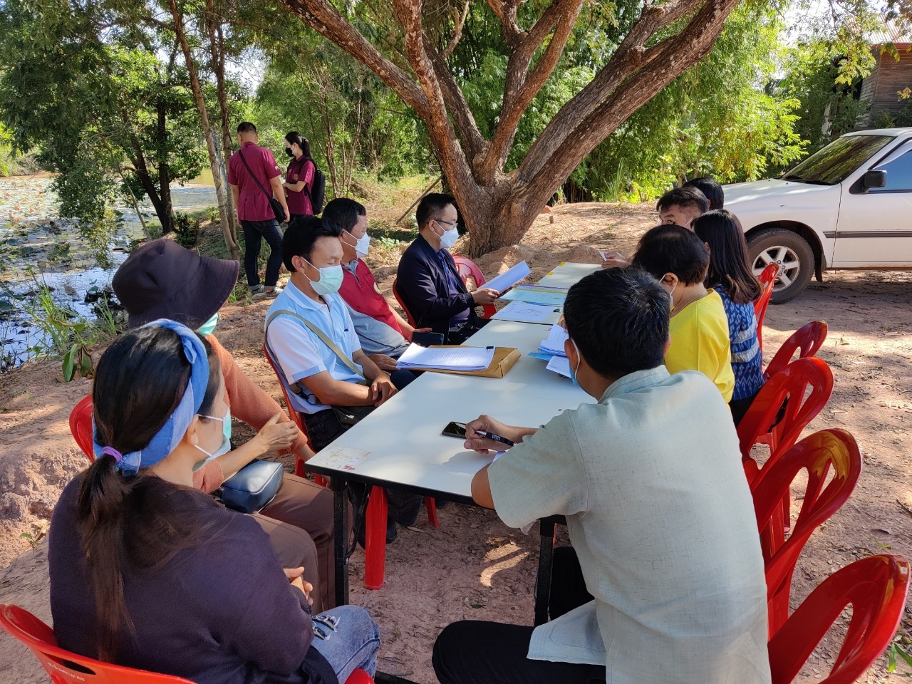 พช.สกลนคร : ประชุมคณะกรรมการตรวจรับ “วิชชาลัยดอนกอย วิถีแห่งการพัฒนาที่ยั่งยืน”