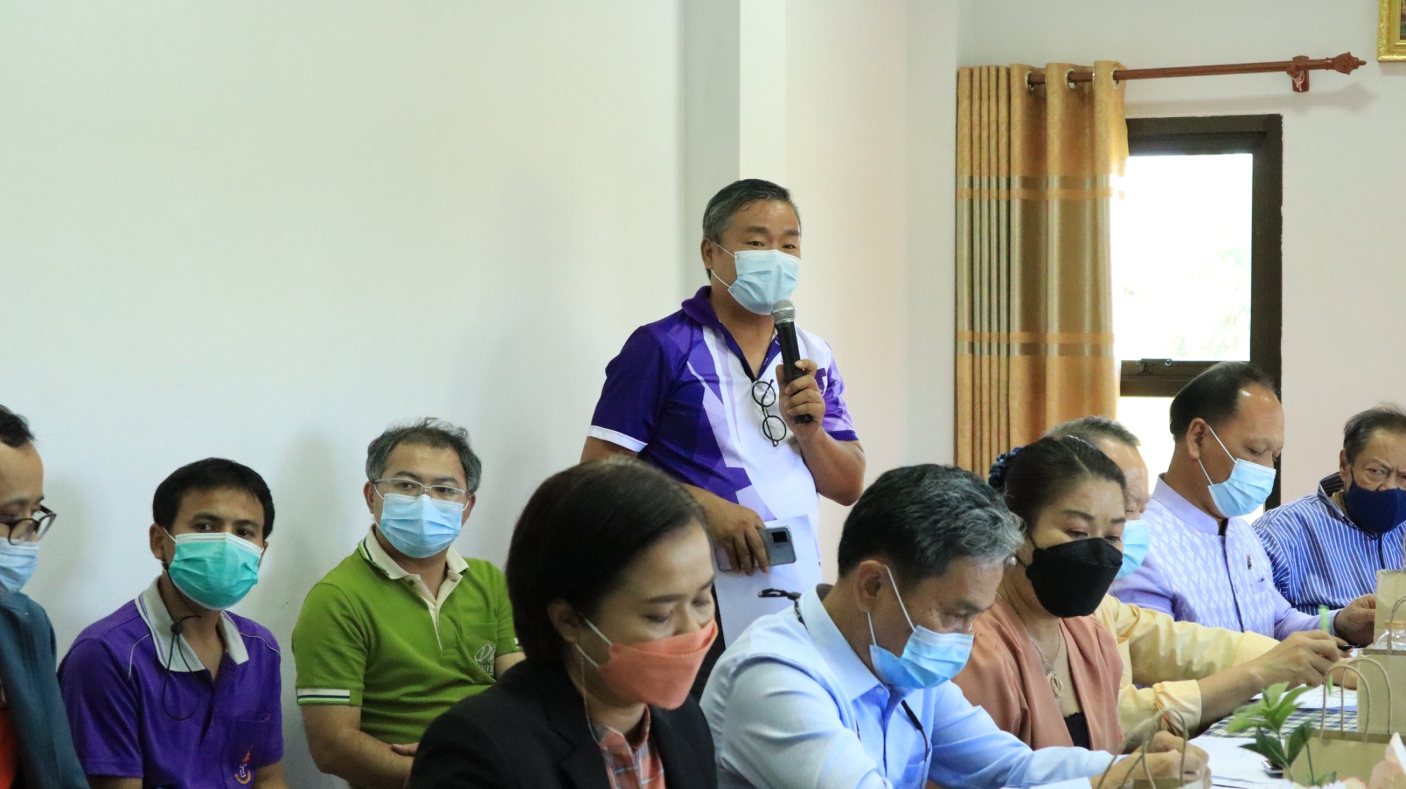 พจ.สกลนคร : ร่วมประชุมส่วนราชการ/คณะทำงานฟาร์มประชารัฐ