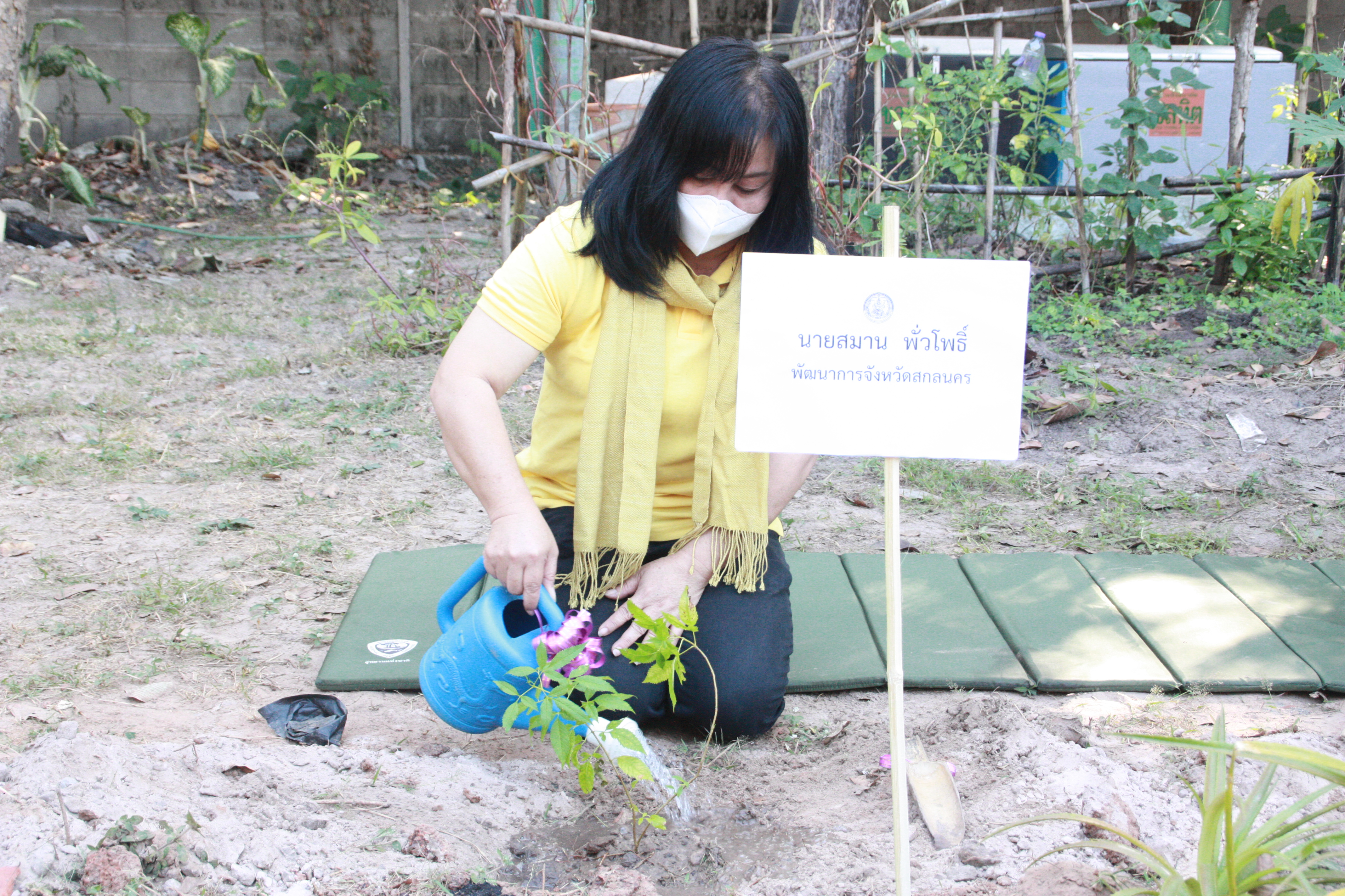 พช.สกลนคร : ร่วมกิจกรรมปลูกต้นไม้-ปลูกจิตสำนึก 400,000 ต้น