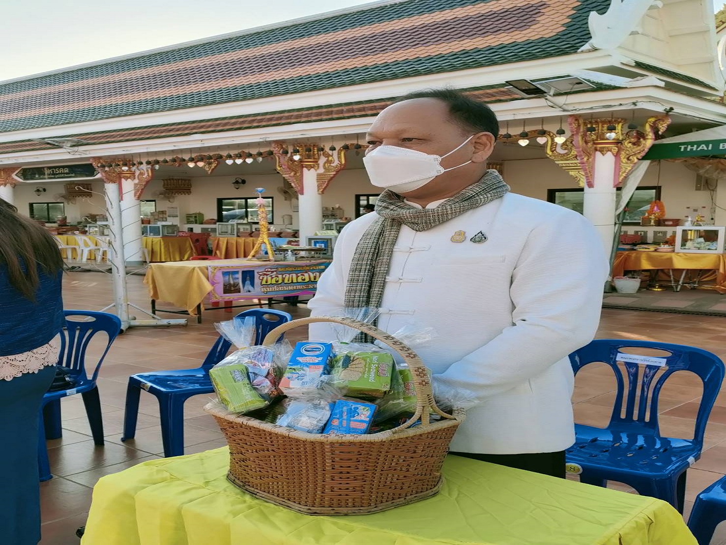 พช.สกลนคร : ผู้ว่าฯ จุรีรัตน์ เป็นประธานพิธีทำบุญตักบาตรเฉลิมพระเกียรติ เนื่องในวันคล้ายวันประสูติ สมเด็จพระเจ้าลูกเธอ เจ้าฟ้าพัชรกิติยาภา นเรนทิราเทพยวดี กรมหลวงราชสาริณีสิริพัชร มหาวัชรราชธิดา