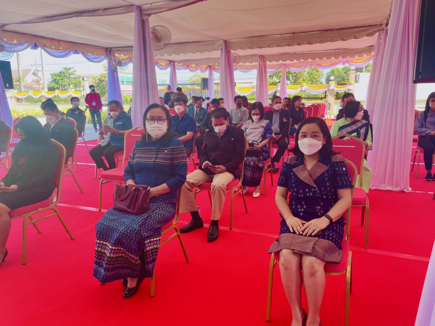 พช. สกลนคร : ร่วมเป็นเกียรติในพิธีเปิดอาคารที่ทำการสำนักงานตรวจเงินแผ่นดินจังหวัดสกลนคร