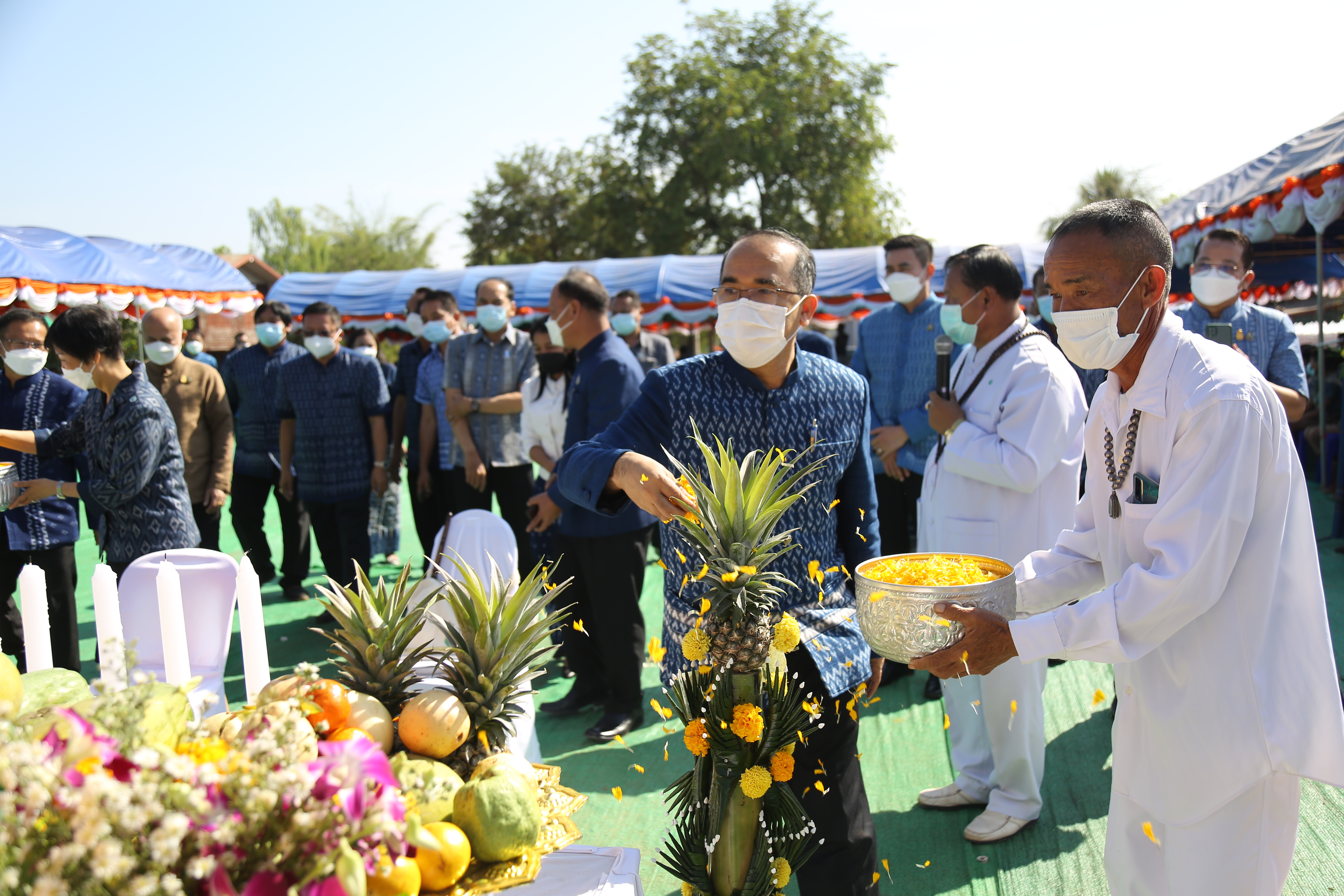 พช.สกลนคร : อธิบดี พช. เป็นประธานพิธียกเสาเอก “วิชชาลัยดอนกอย”