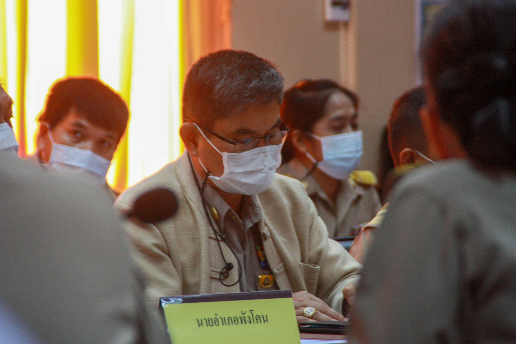 พช.สกลนคร : ร่วมประชุมหน่วยงานสังกัดกระทรวงมหาดไทยและนายอำเภอ