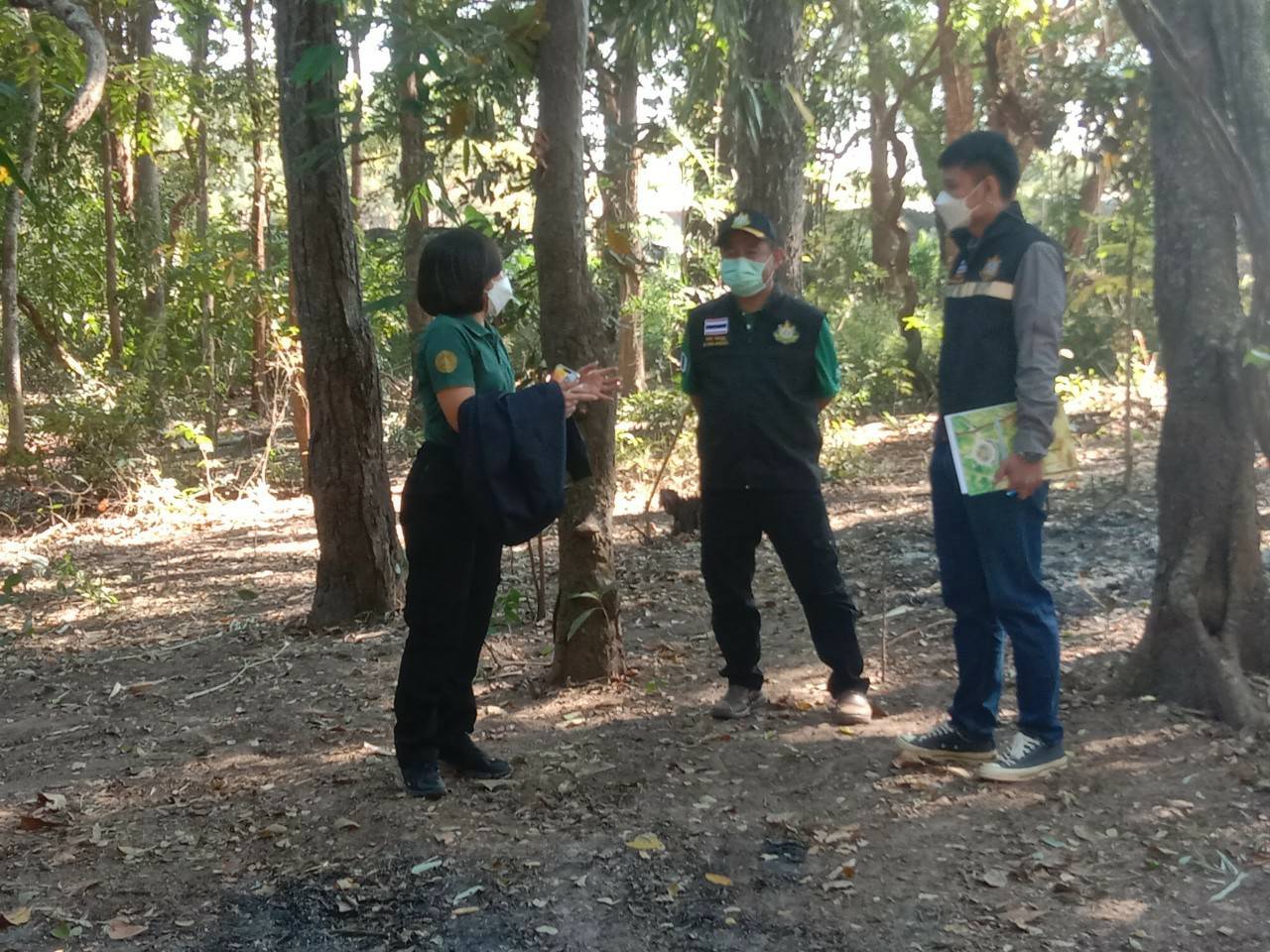 พช.สกลนคร : จับมือ ทสจ. สำรวจพื้นที่ดำเนินการศูนย์อนุรักษ์พันธุกรรมพืช (อพ.สธ.)