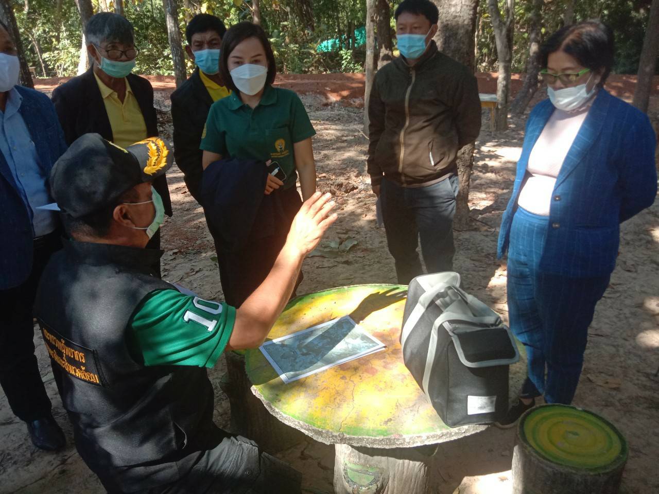 พช.สกลนคร : จับมือ ทสจ. สำรวจพื้นที่ดำเนินการศูนย์อนุรักษ์พันธุกรรมพืช (อพ.สธ.)