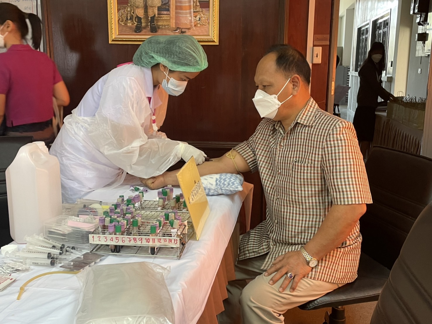 พช.สกลนคร : ตรวจสุขภาพประจำปี ปีงบประมาณ พ.ศ. 2565