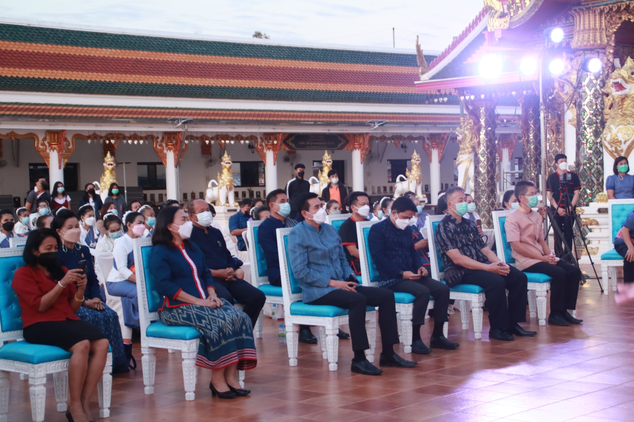 พช.สกลนคร : ร่วมแถลงข่าวการจัดงานนมัสกาลองค์พระธาตุเชิงชุม
