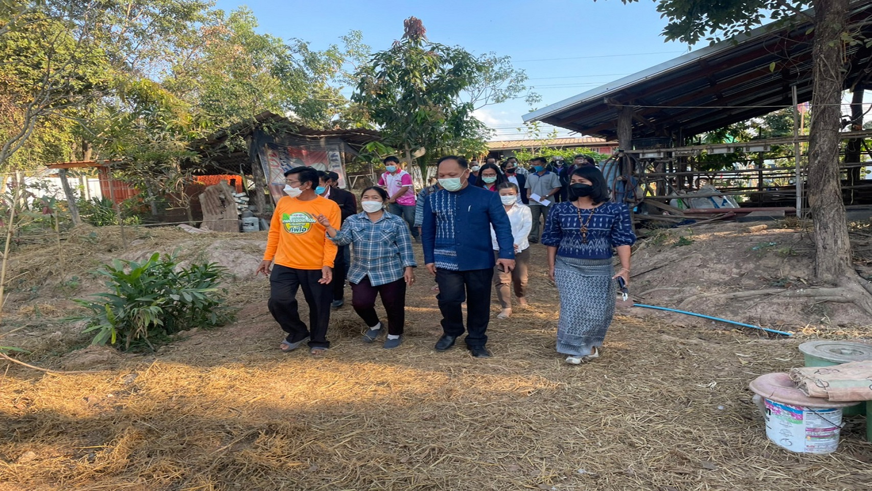 พจ.สกลนคร : ร่วมประชุมคณะกรรมการบริหารเครือข่าย “โคก หนอง นา พัฒนาชุมชน” อำเภอพังโคน