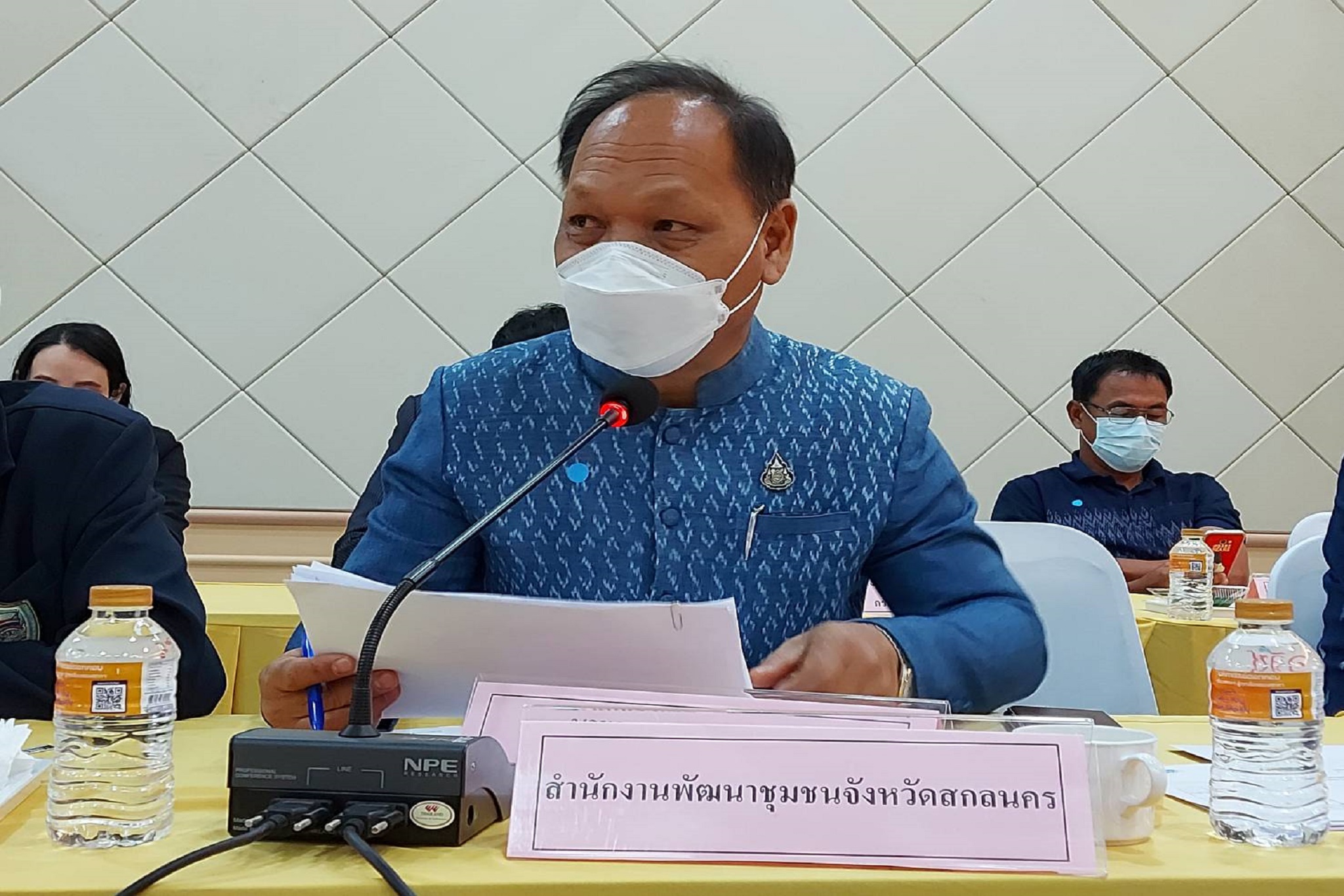 พจ.สกลนคร : ร่วมประชุม กรอ.กลุ่มจังหวัด ครั้งที่ 1/2565