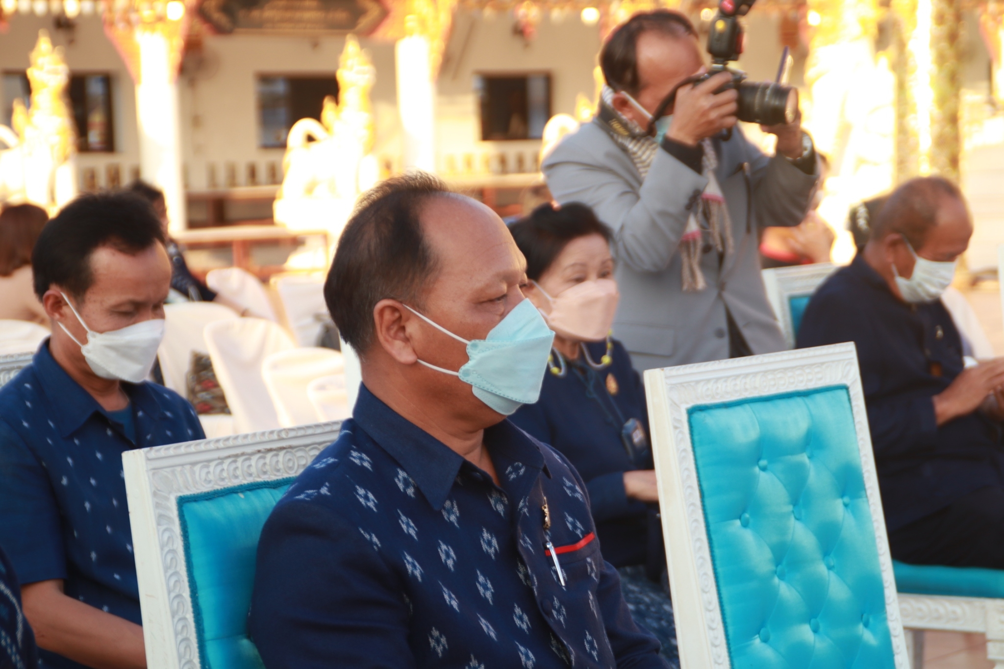 พช.สกลนคร : ร่วมแถลงข่าวการจัดงานนมัสกาลองค์พระธาตุเชิงชุม