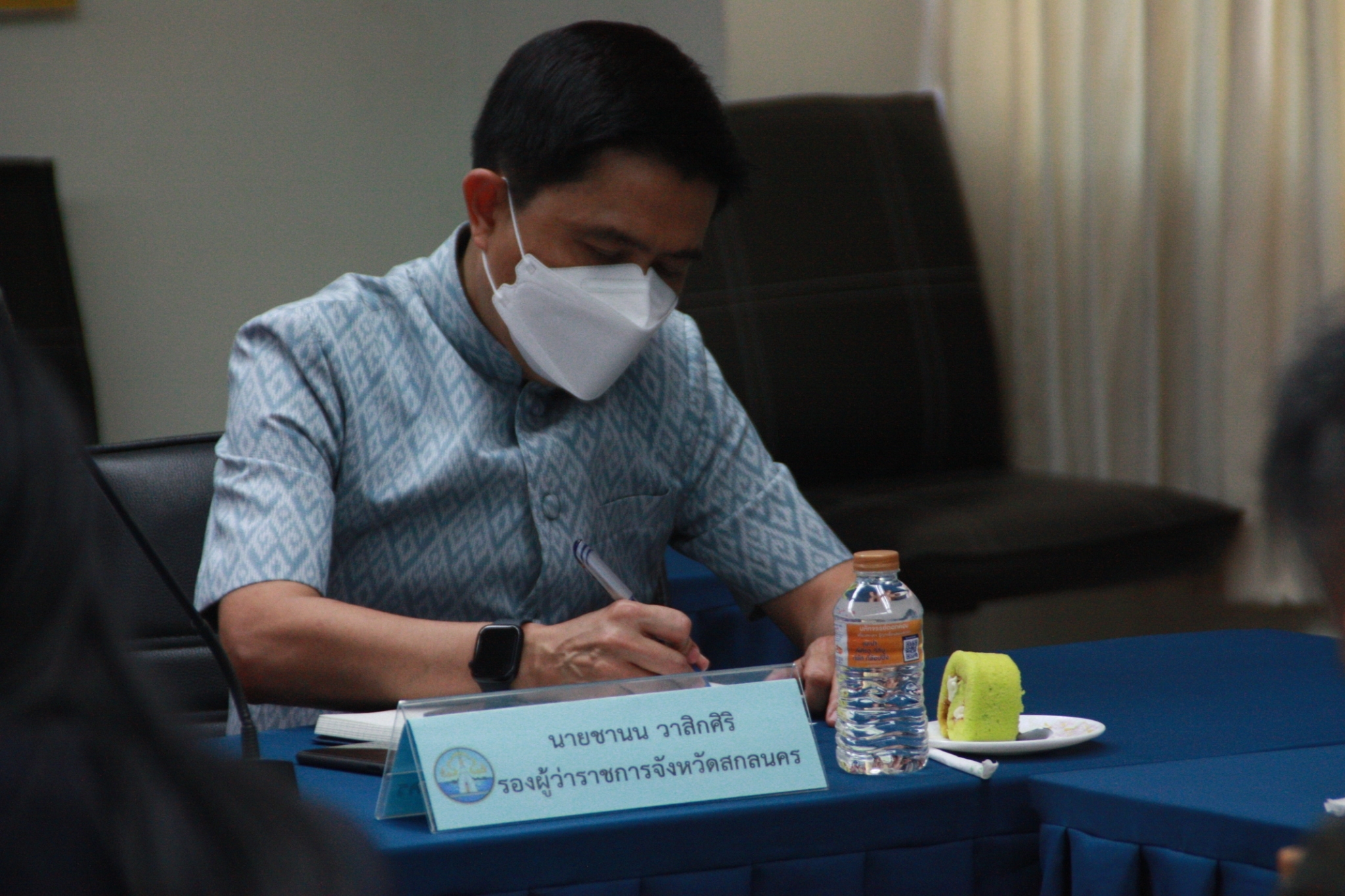 พช.สกลนคร : ร่วมการประชุมขับเคลื่อนและติดตามนโยบายรัฐบาลและภารกิจสำคัญของกระทรวงมหาดไทย
