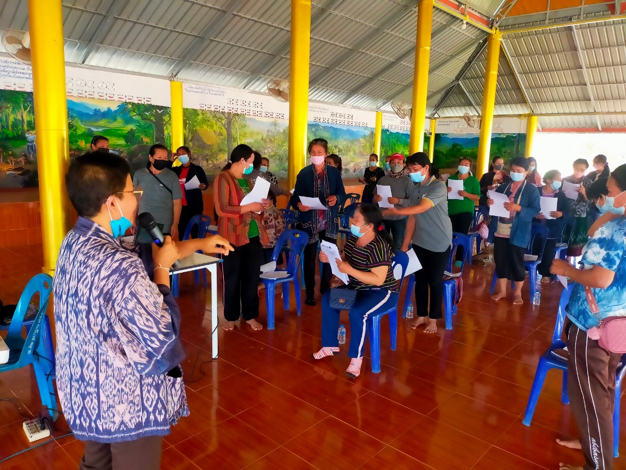 พจ.สกลนคร : ลงพื้นที่พบปะและให้กำลังใจผู้เข้าร่วม“โครงการขยายผล สืบสาน รักษา ต่อยอด ศาสตร์พระราชา ยกระดับการพัฒนาหมู่บ้านเศรษฐกิจพอเพียงต้นแบบ” ครั้งที่ 3