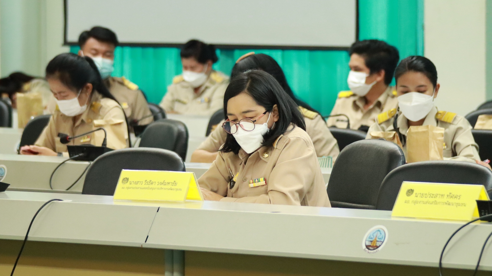 พช.สกลนคร : ประชุมเชิงปฏิบัติการการดำเนินงานตามาตรการปรับปรุงประสิทธิภาพในการปฏิบัติราชการ ปี 2565