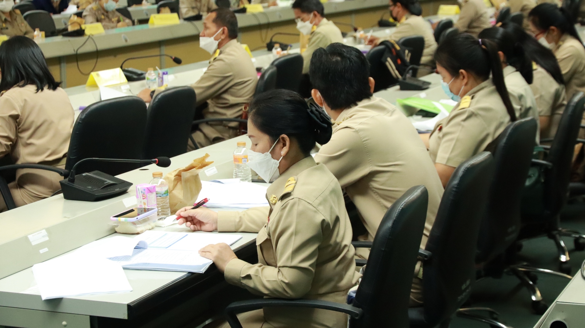 พช.สกลนคร : ประชุมเชิงปฏิบัติการการดำเนินงานตามาตรการปรับปรุงประสิทธิภาพในการปฏิบัติราชการ ปี 2565