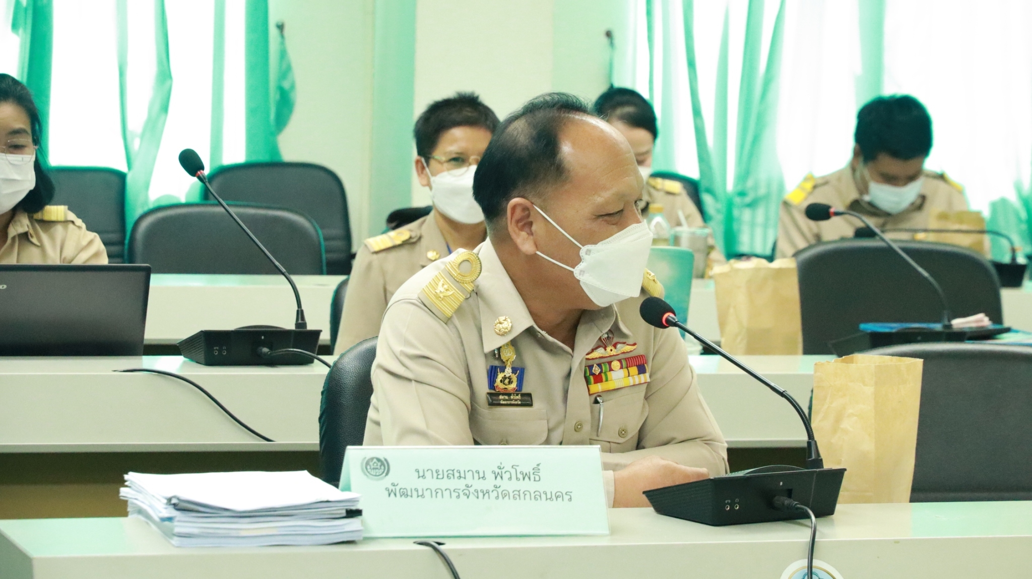 พช.สกลนคร : ประชุมเชิงปฏิบัติการการดำเนินงานตามาตรการปรับปรุงประสิทธิภาพในการปฏิบัติราชการ ปี 2565