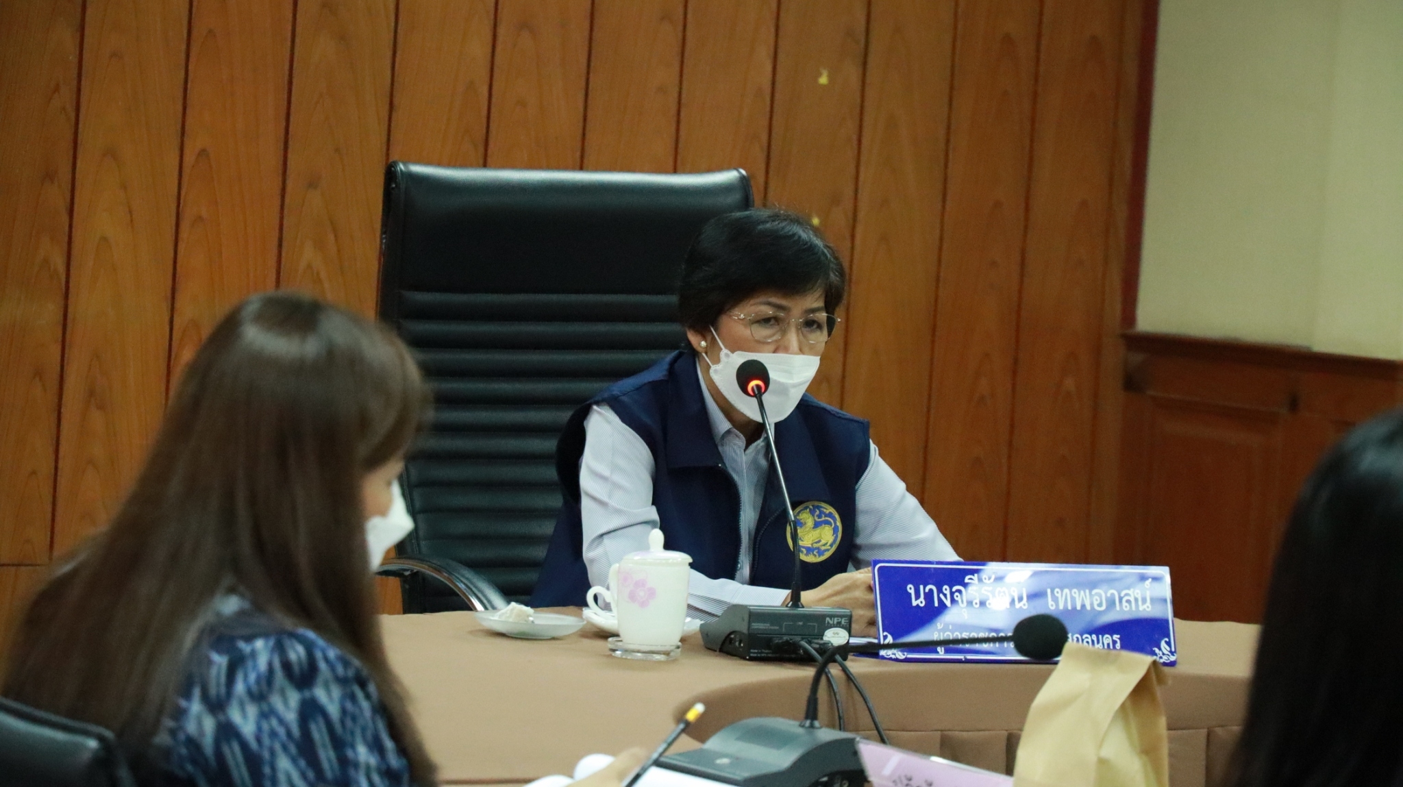 พช.สกลนคร : ผู้ว่าฯ จุรีรัตน์ เป็นประธานการประชุมคณะอนุฯ กองทุนพัฒนาบทบาทสตรี ครั้งที่ 1/2565