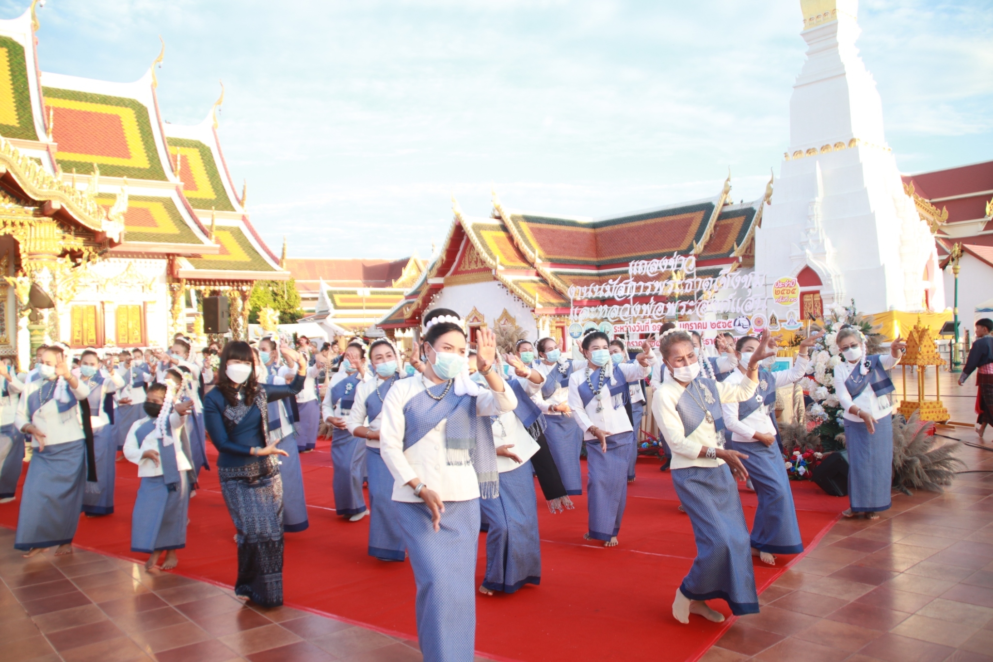 พช.สกลนคร : ร่วมแถลงข่าวการจัดงานนมัสกาลองค์พระธาตุเชิงชุม