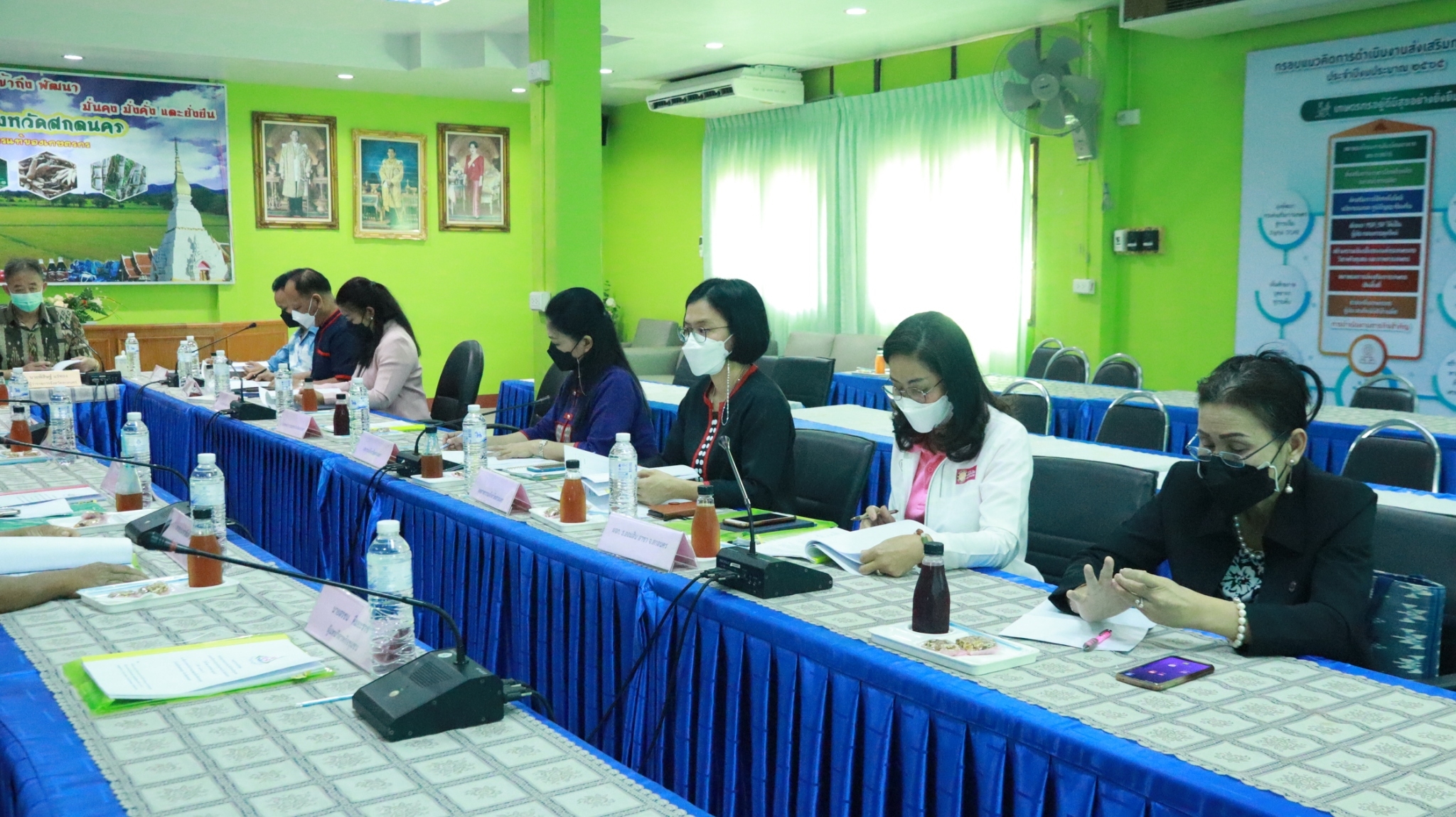 พช.สกลนคร : ร่วมประชุมคณะอนุกรรมการส่งเสริมวิสาหกิจชุมชนและเครือข่ายวิสาหกิจชุมชนจังหวัดสกลนคร