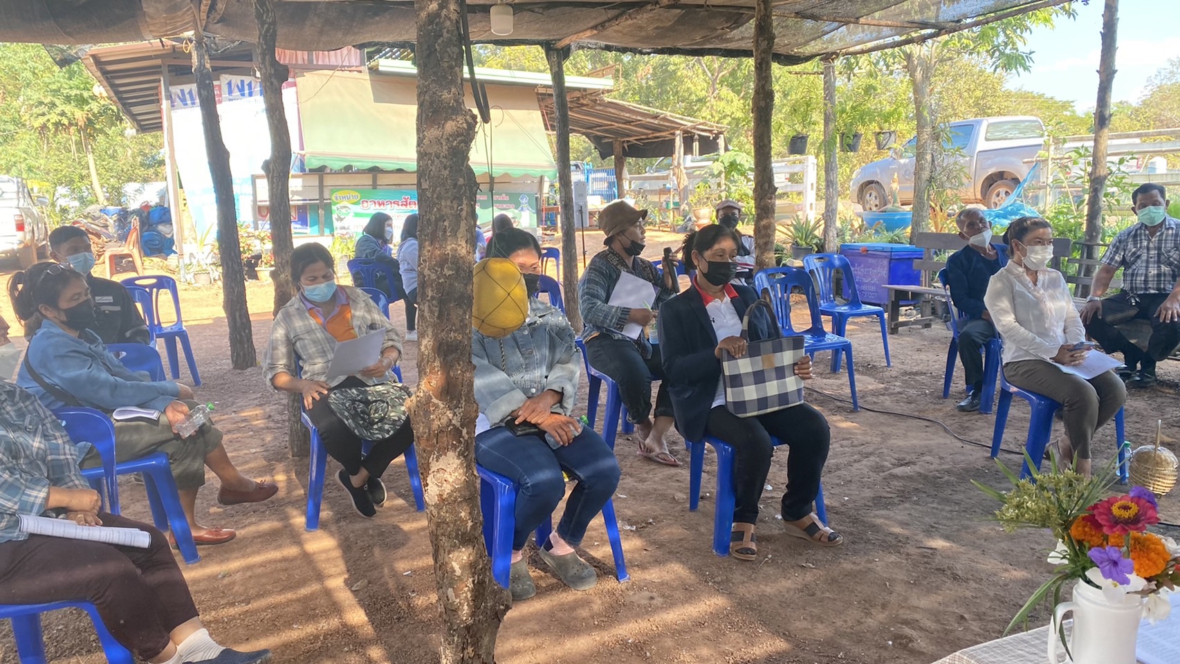 พจ.สกลนคร : ร่วมประชุมคณะกรรมการบริหารเครือข่าย “โคก หนอง นา พัฒนาชุมชน” อำเภอพังโคน