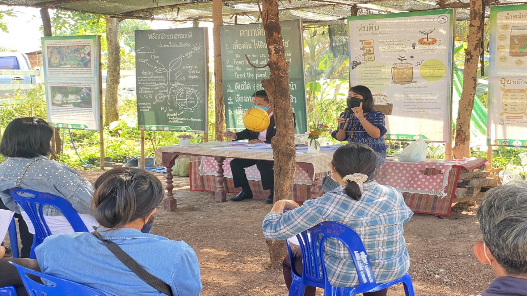 พจ.สกลนคร : ร่วมประชุมคณะกรรมการบริหารเครือข่าย “โคก หนอง นา พัฒนาชุมชน” อำเภอพังโคน