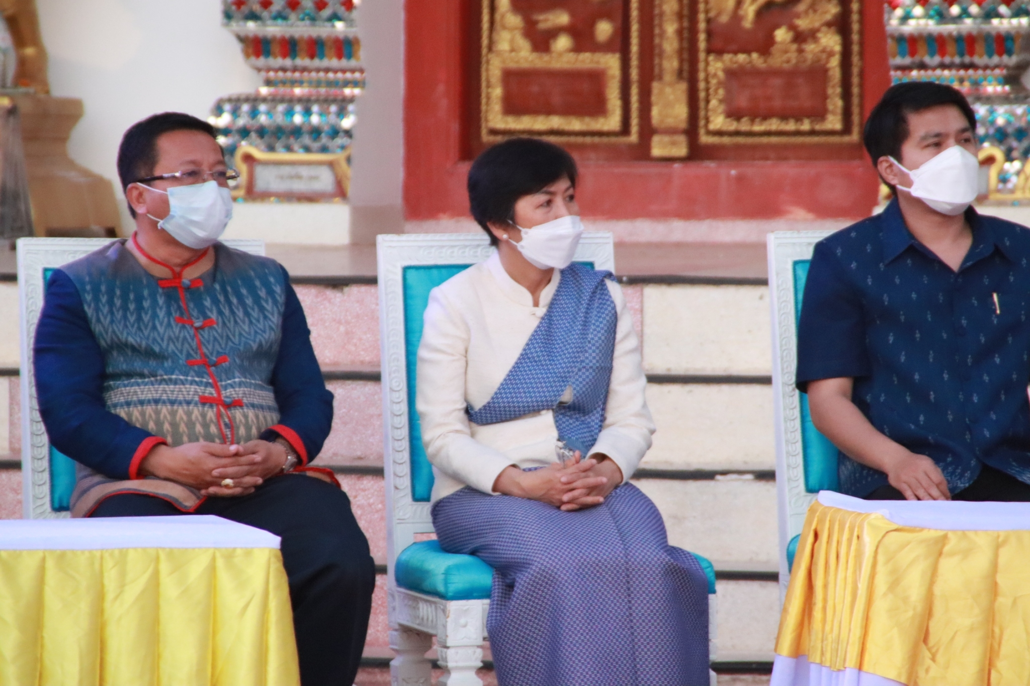 พช.สกลนคร : ร่วมแถลงข่าวการจัดงานนมัสกาลองค์พระธาตุเชิงชุม