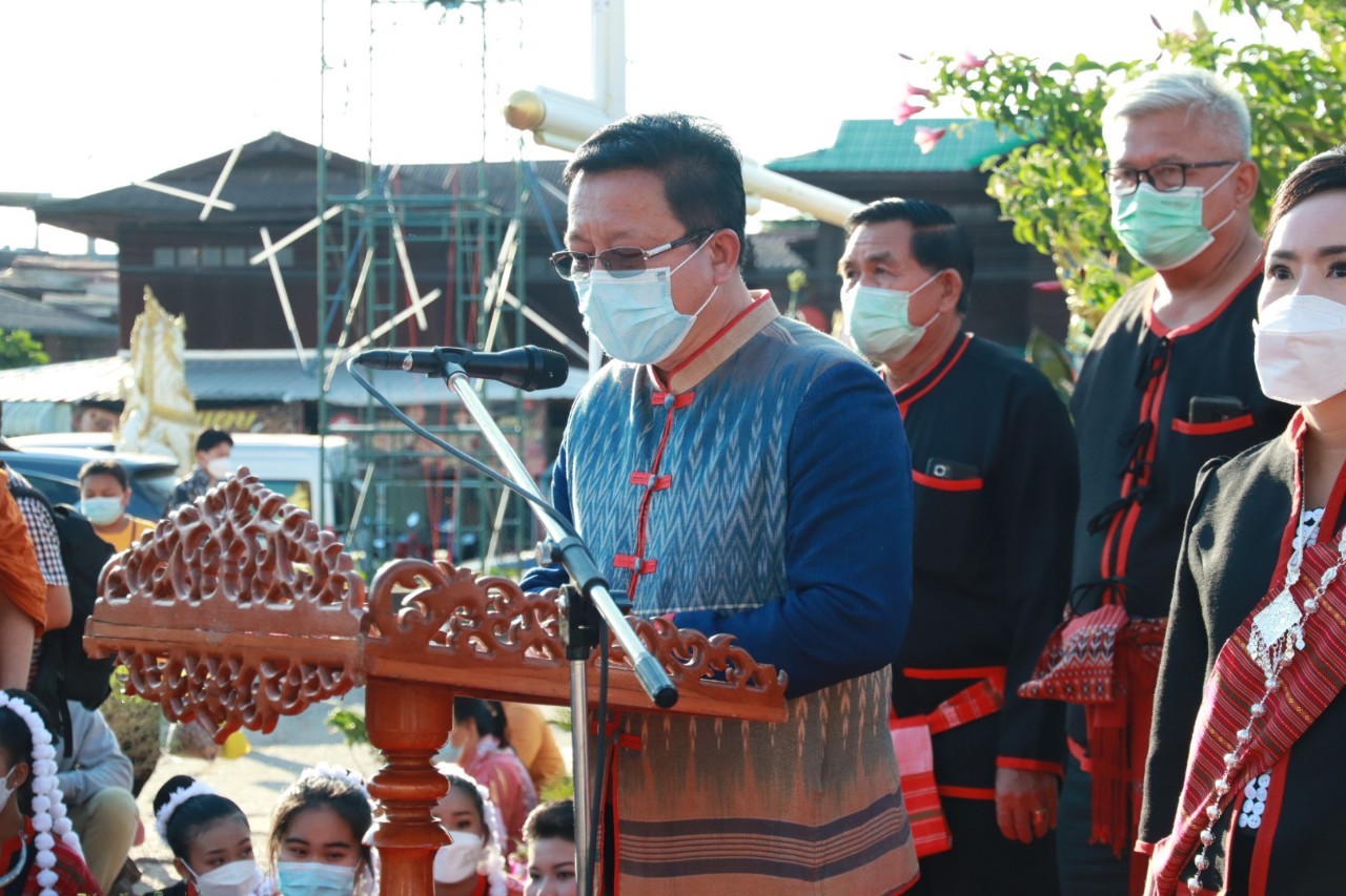 พลเอก ธนะศักดิ์ ปฏิมาประกร เปิดงาน “นมัสกาลองค์พระธาตุเชิงชุม”