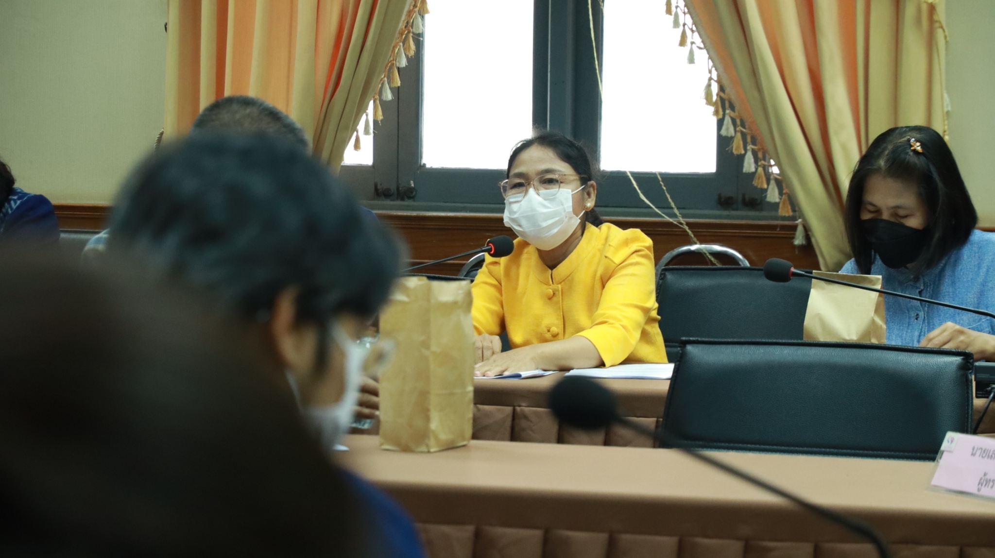 พช.สกลนคร : ผู้ว่าฯ จุรีรัตน์ เป็นประธานการประชุมคณะอนุฯ กองทุนพัฒนาบทบาทสตรี ครั้งที่ 1/2565